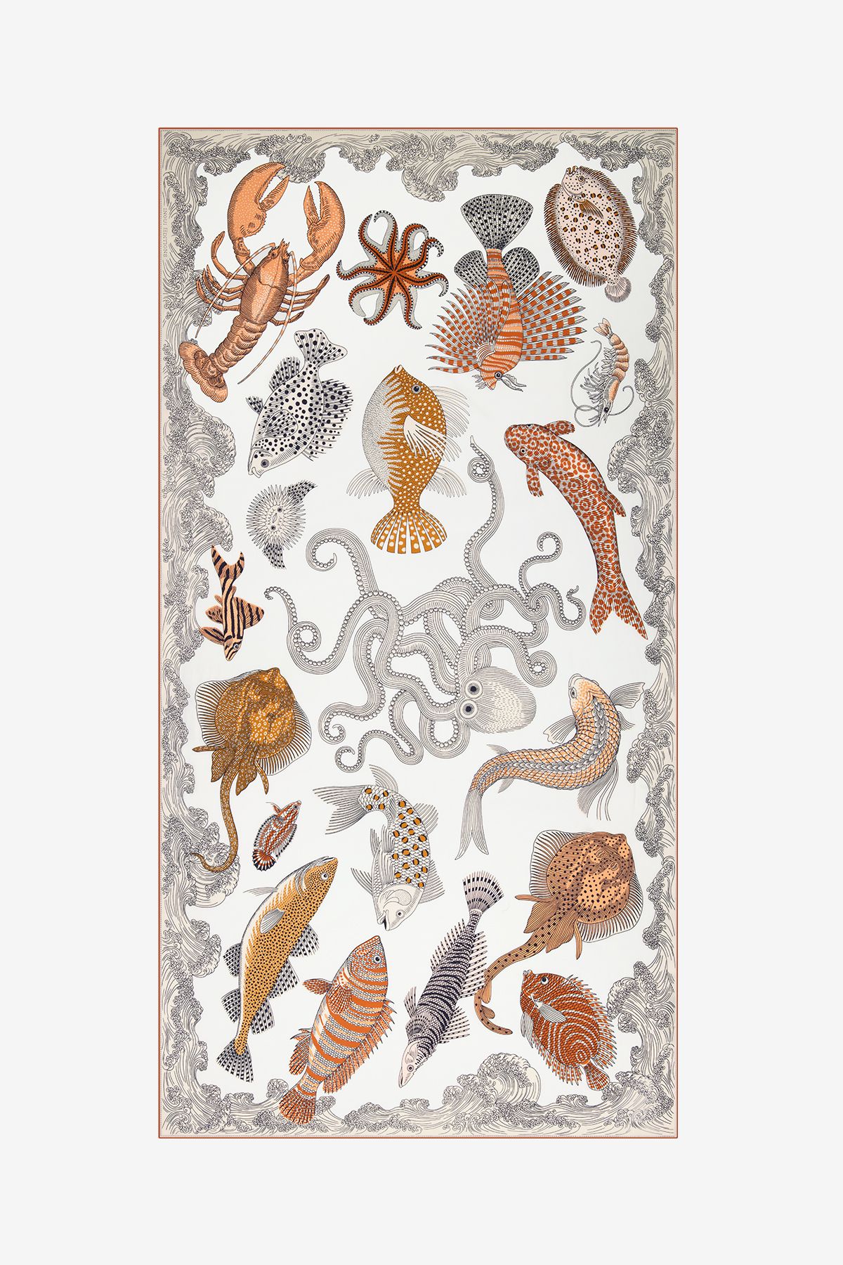 Scarf 100 - Poseidon - Natural