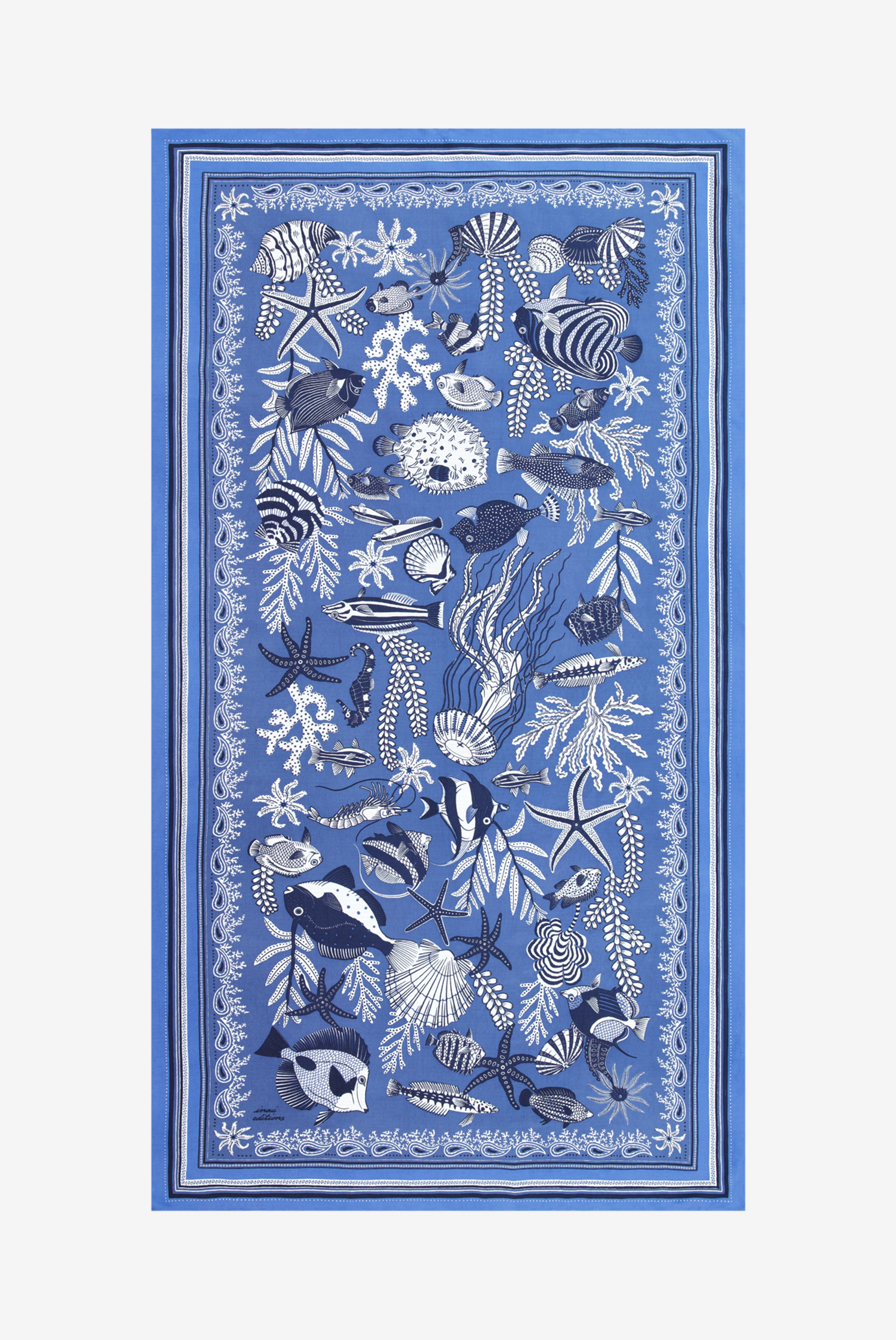 Toalla Fouta 100 - Neptune - Azul