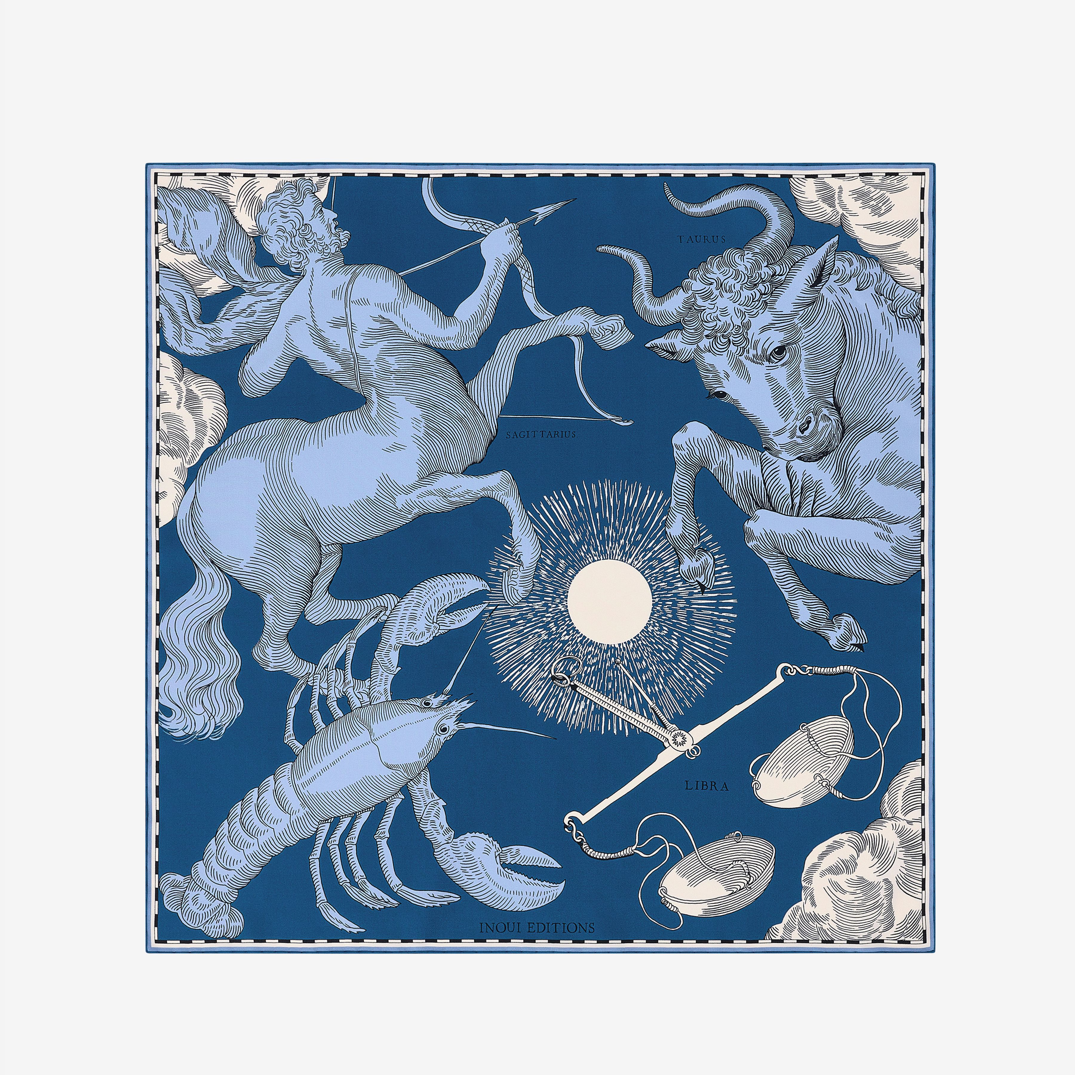 Square 65 - Astro Libra - Blue