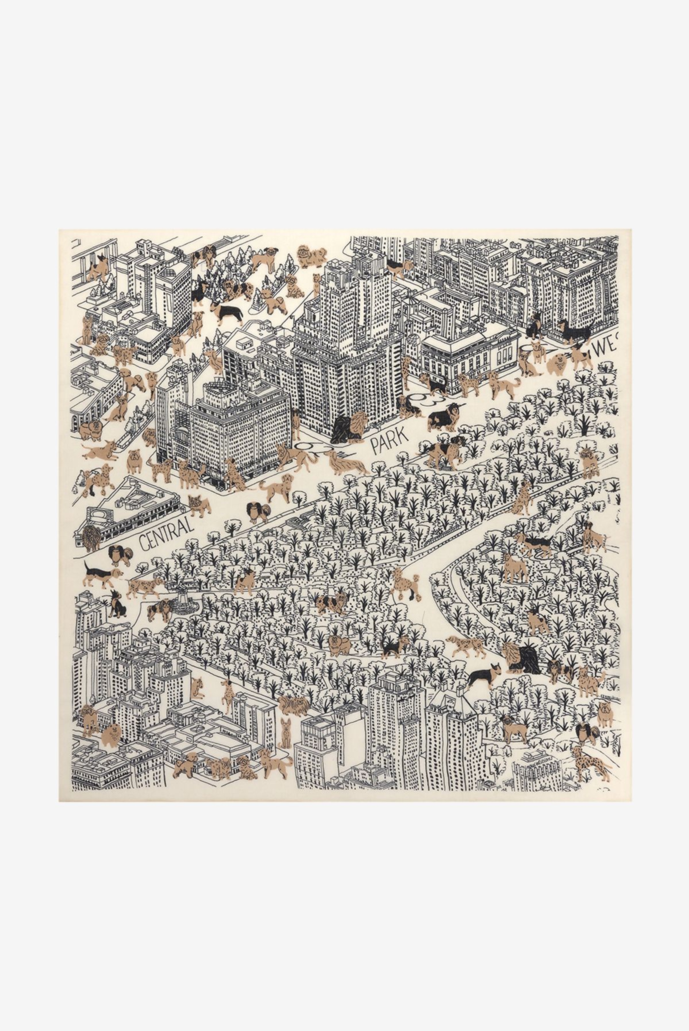 Carré 100 - Central Park - Blanc