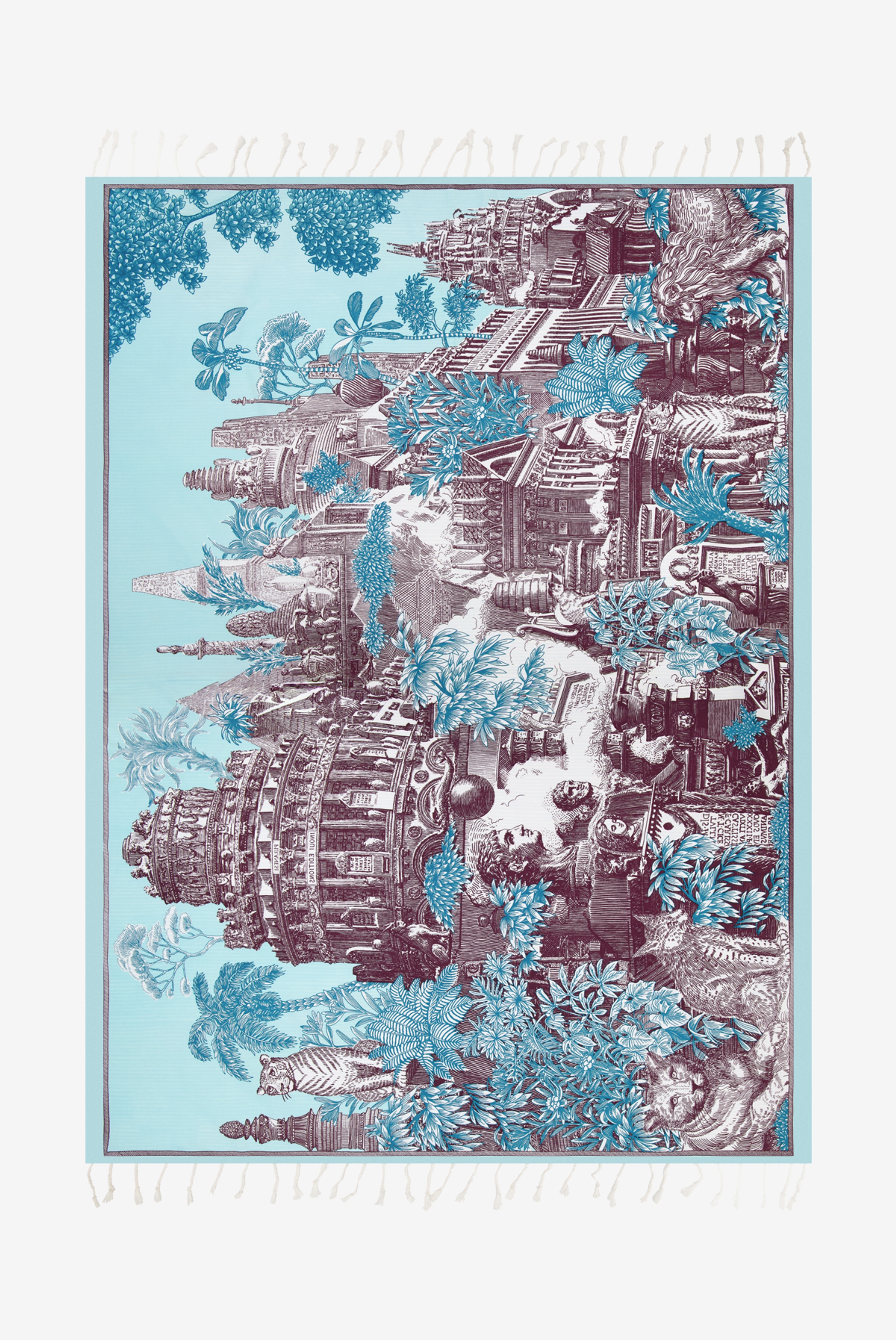 Fouta Towel 140 - Piranesi - Turquoise