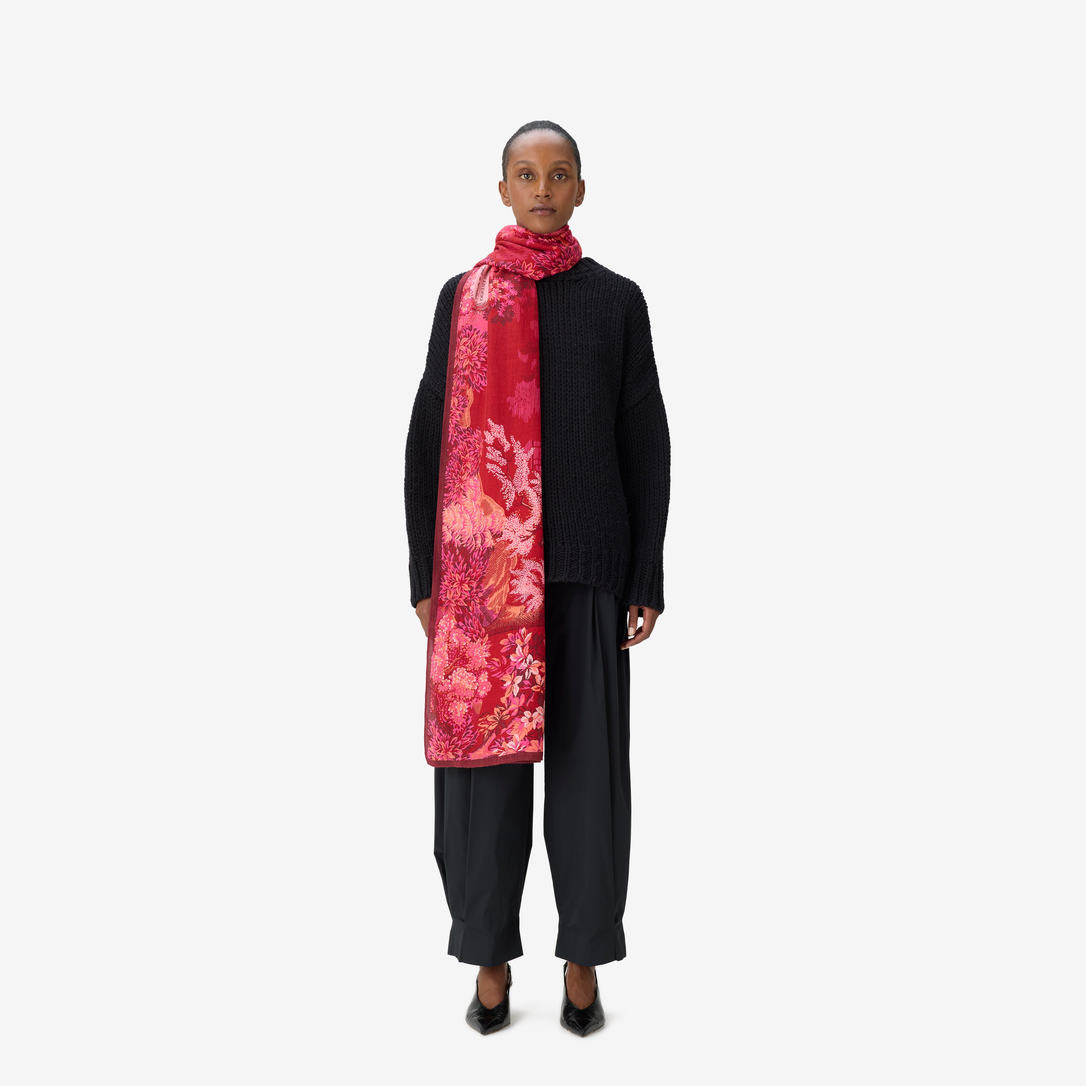 Scarf 100 - Come - Pink