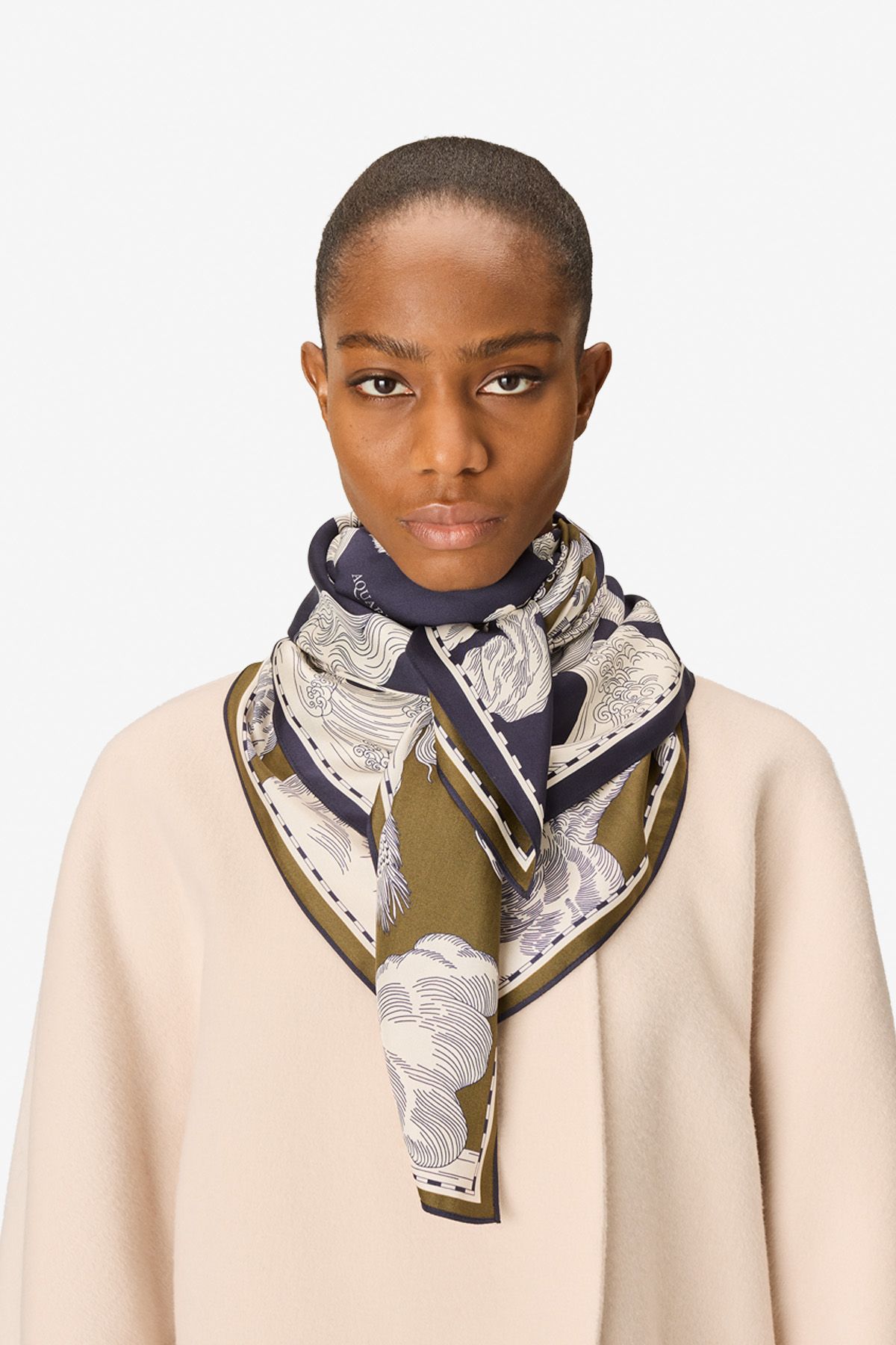 Square 100 - Astrologie - Navy - Khaki