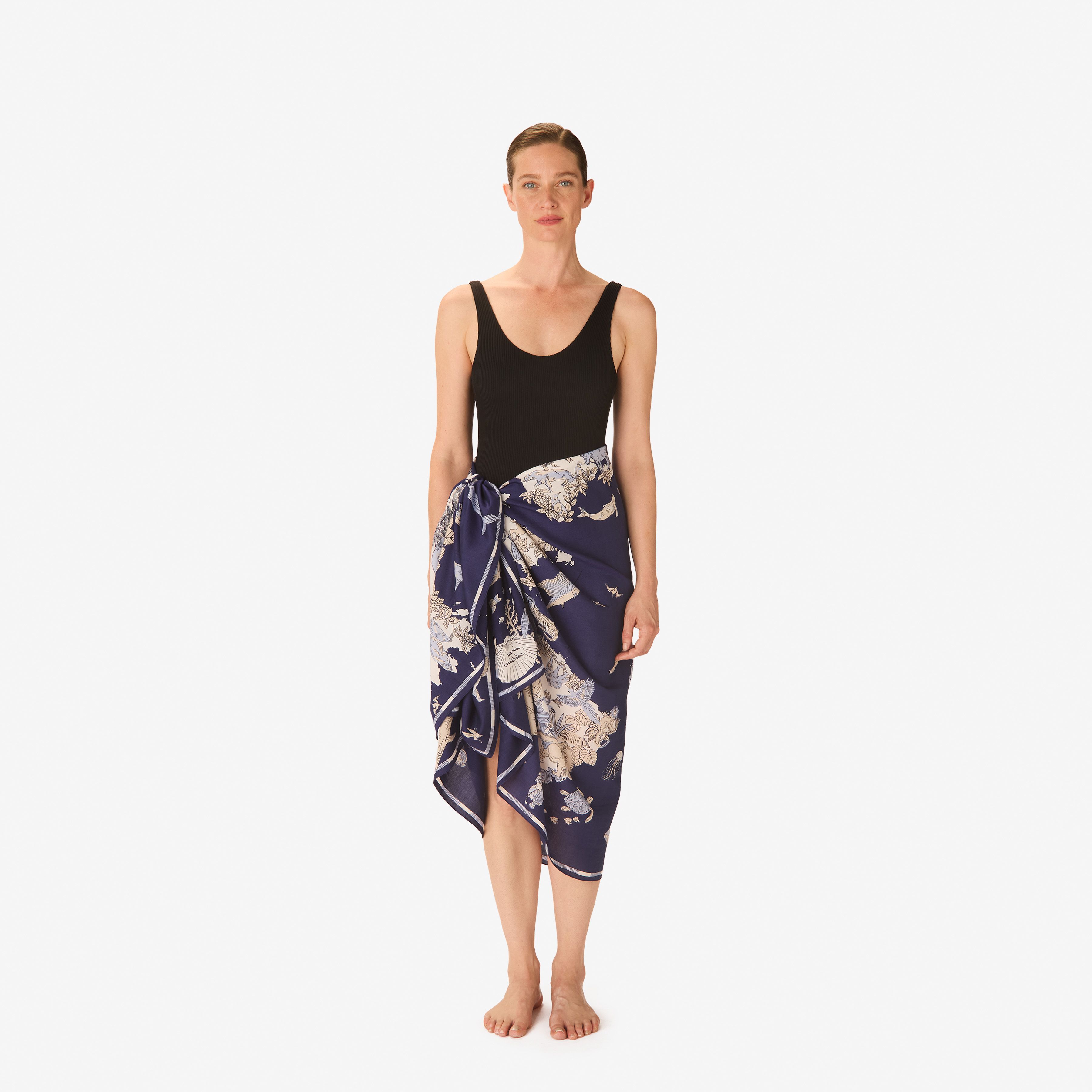 Scarf 100 - Atlas - Navy