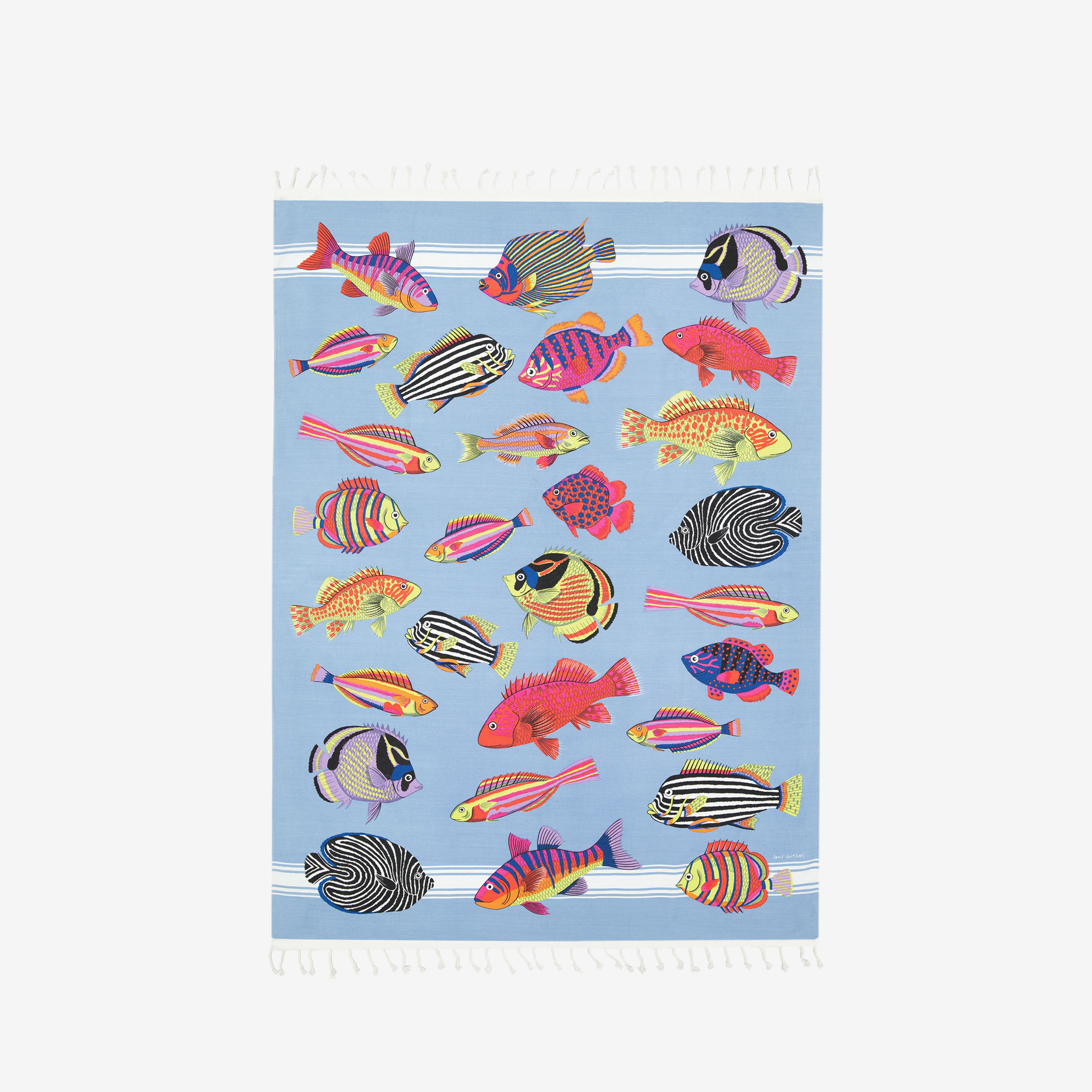 Fouta Towel 140 - Tuba - Light Blue