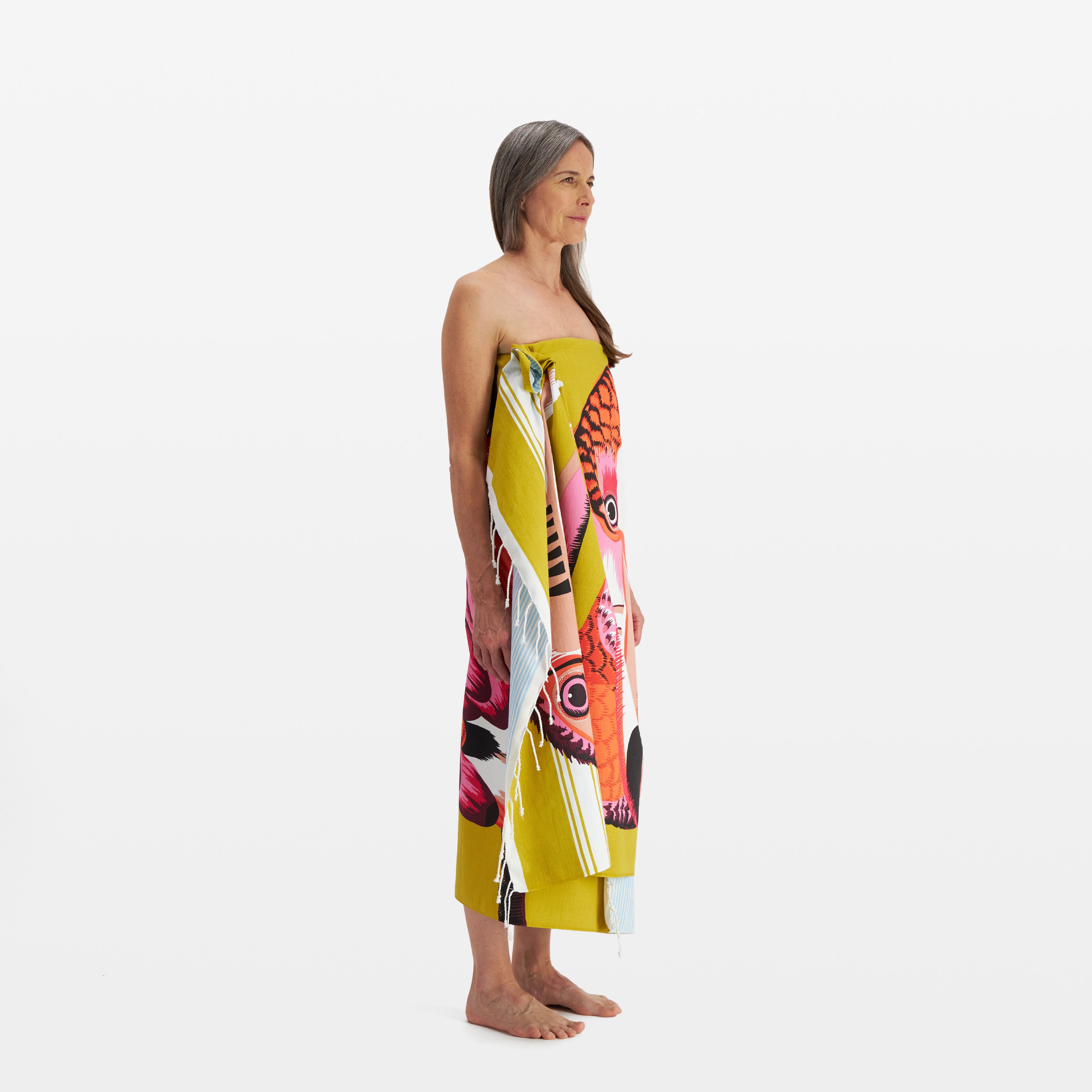 Fouta Towel 100 - Toucan - Yellow