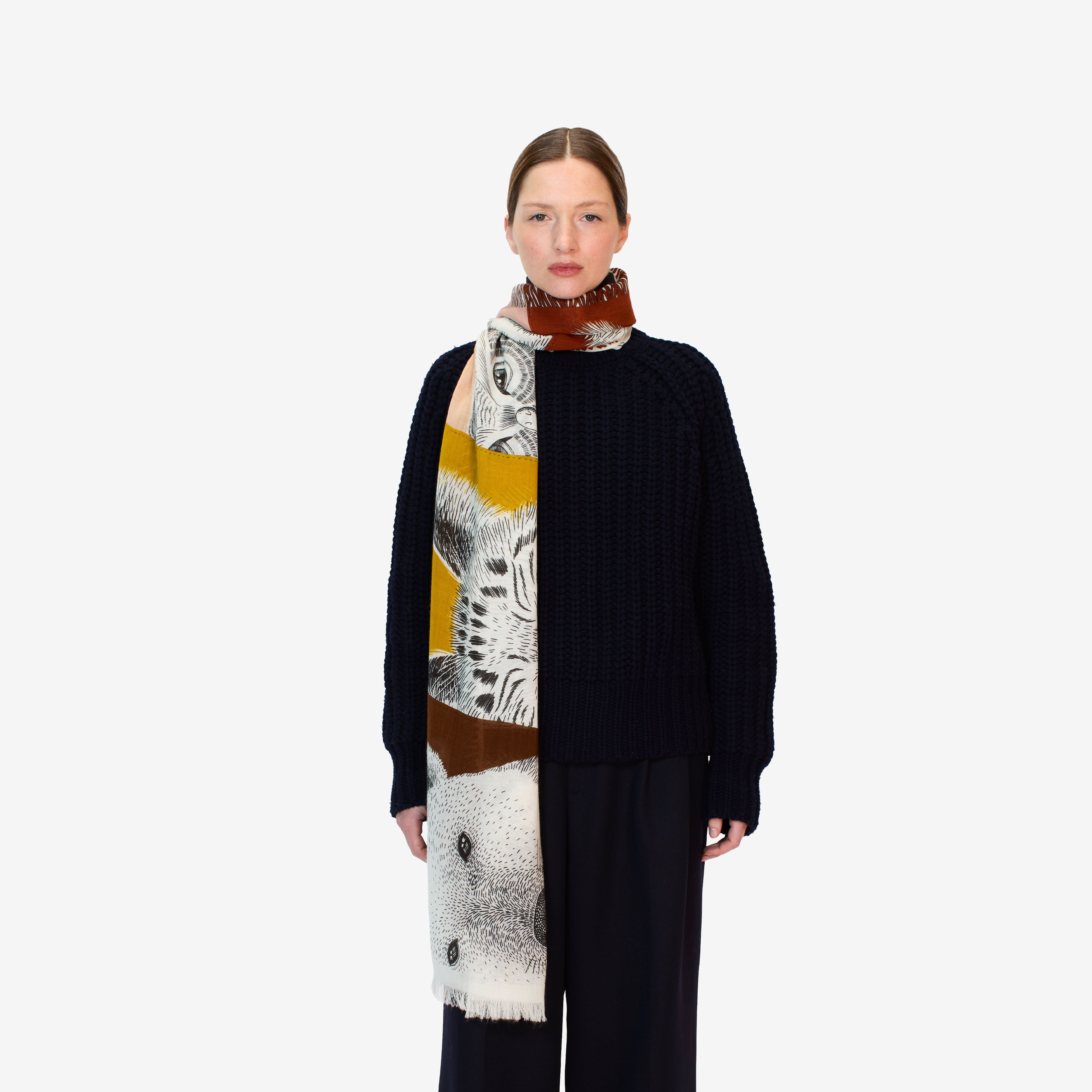 Scarf 70 - Freres - Natural