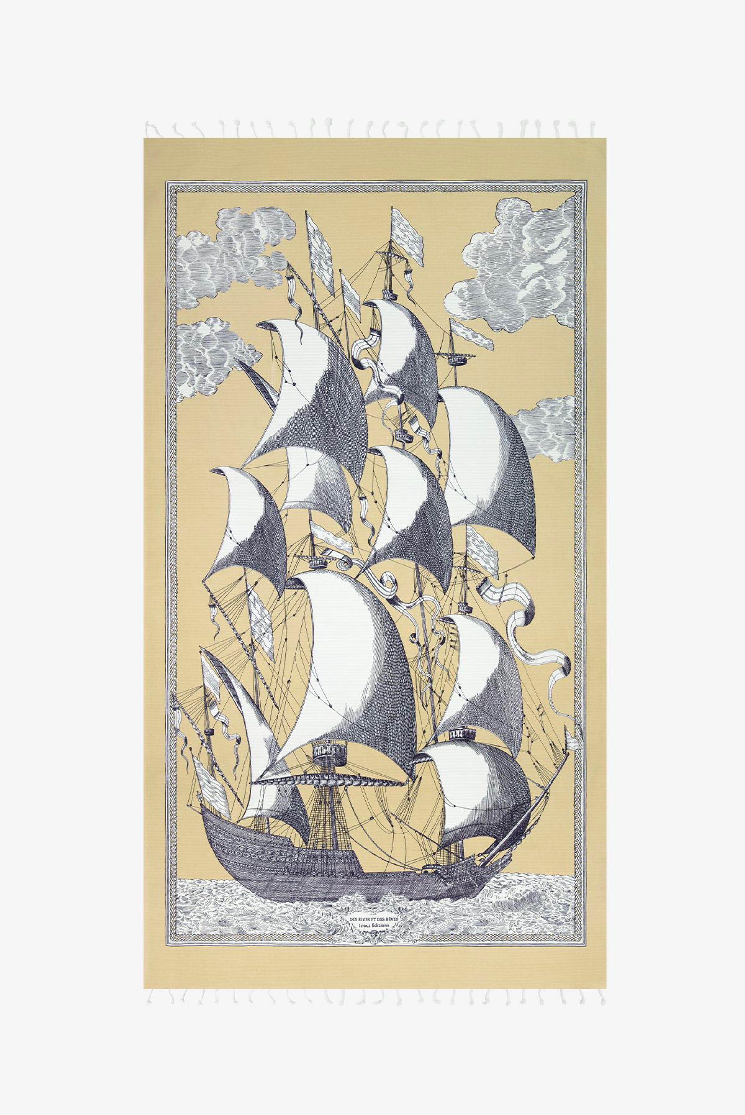 Fouta Towel 100 - Des Rives Et Des Reves - Sand