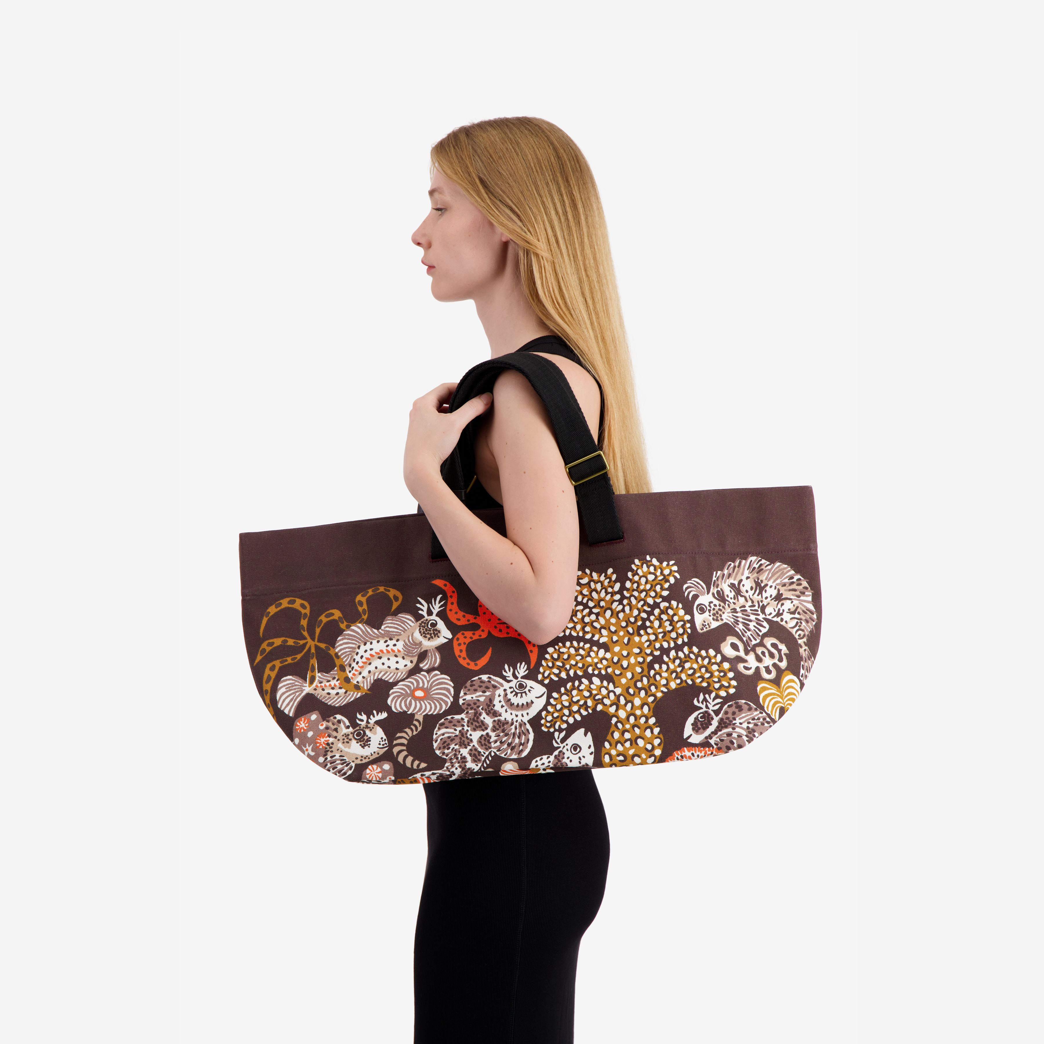 Carrier Bag - Jardin de sirènes / Dom Robert - Brown