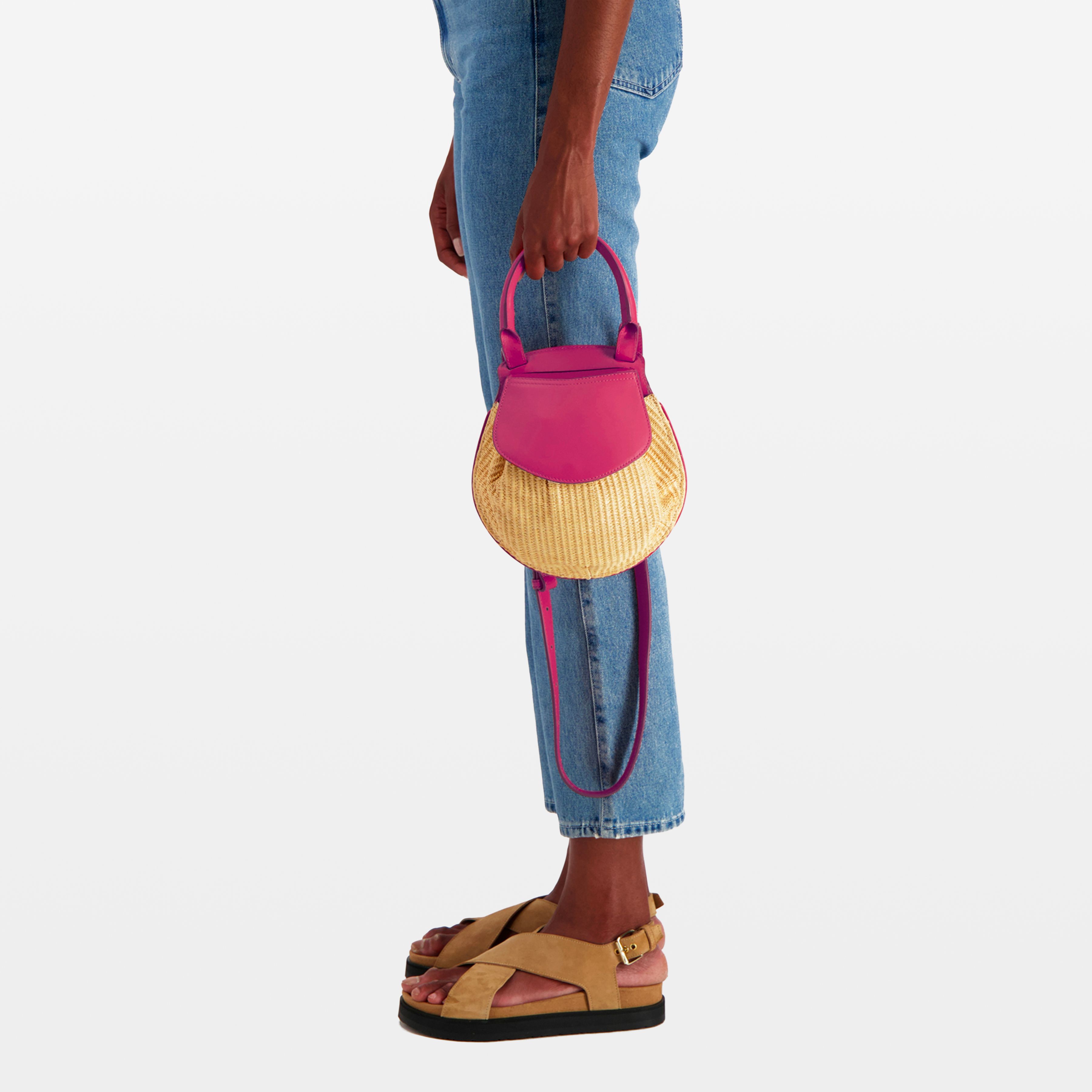 Shell Bag - Moisson - Fuchsia