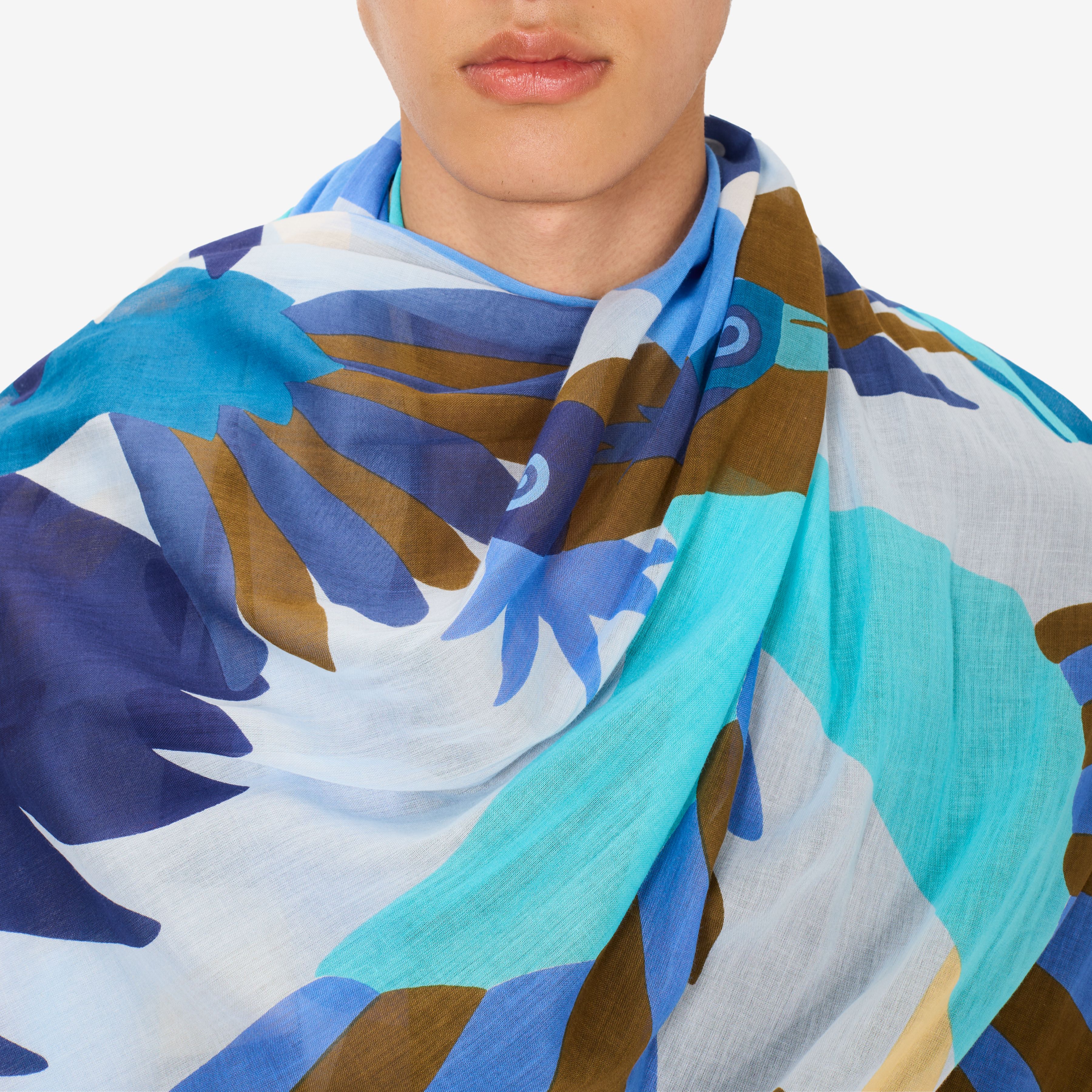 Scarf 100 - Voyage - Blue