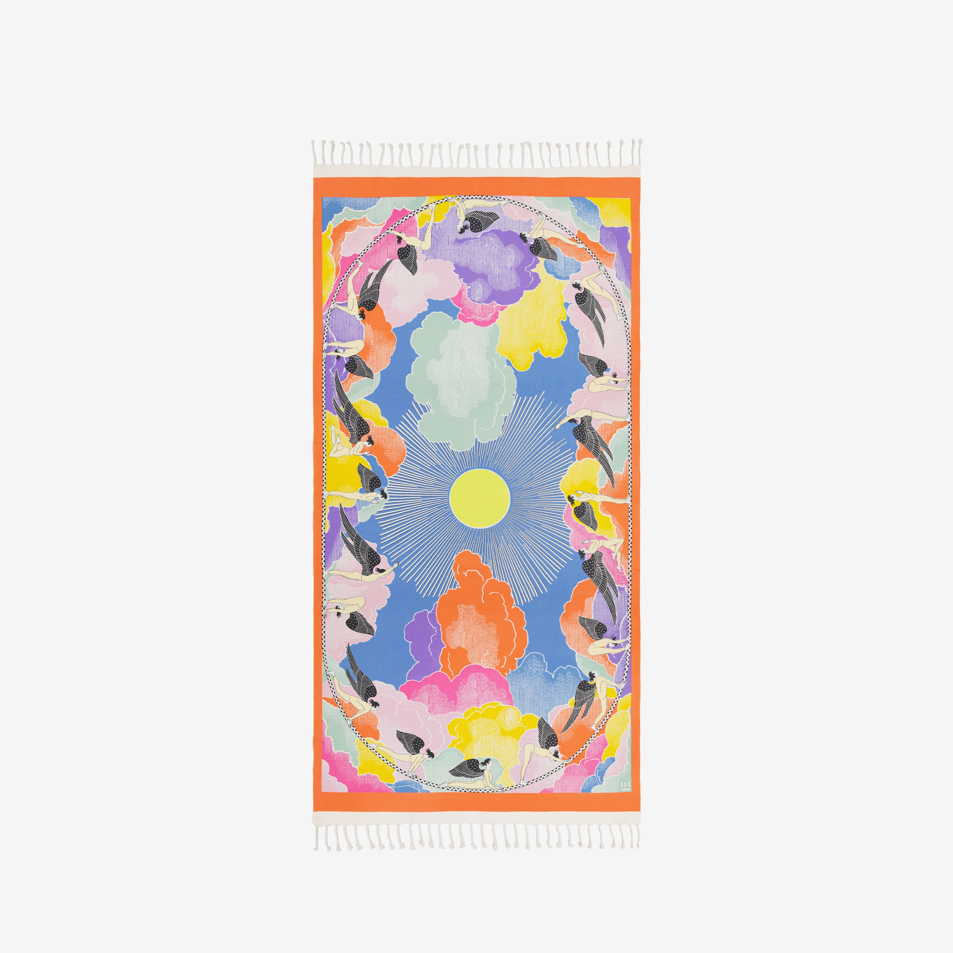 Fouta 100 - Yoga - Multicolore
