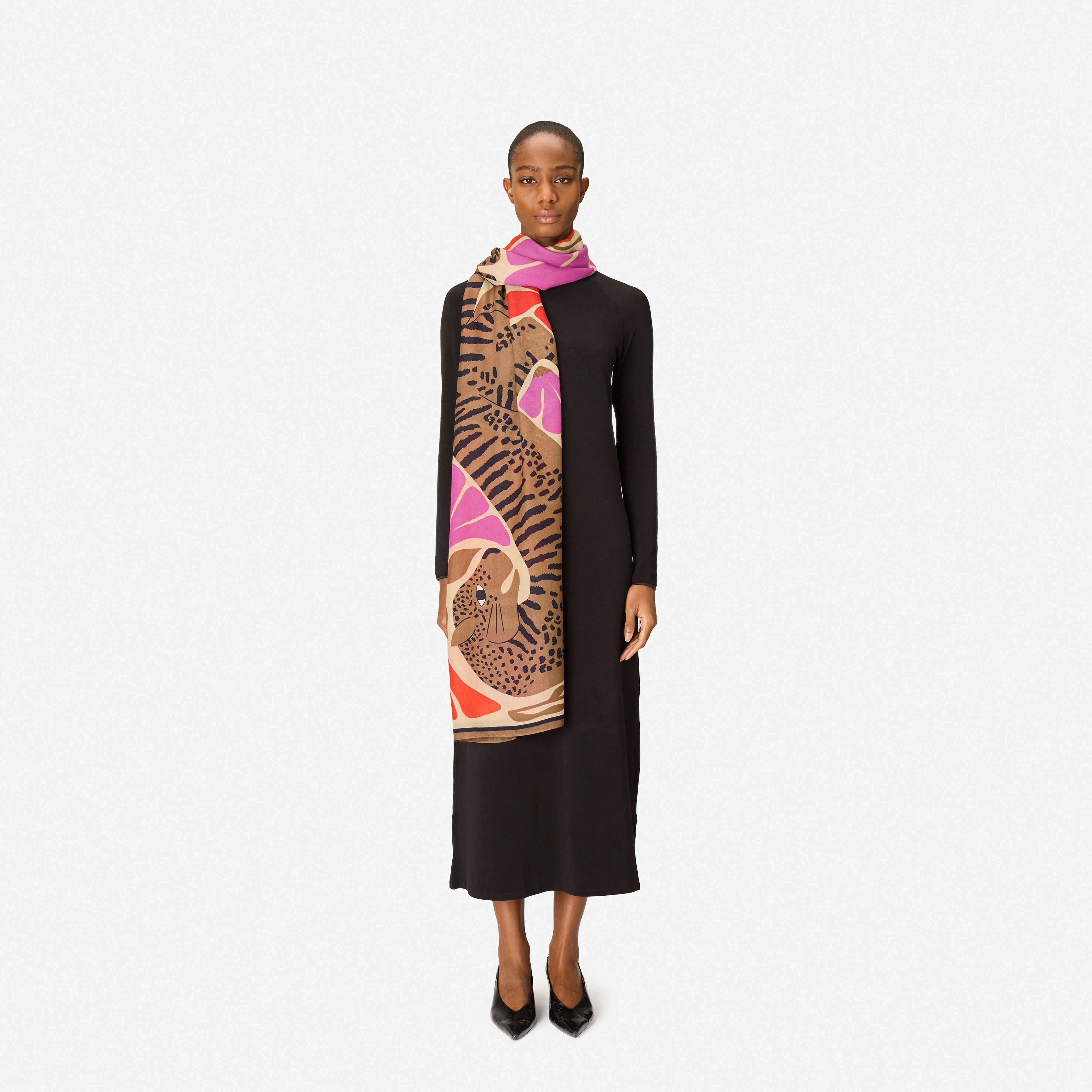 Scarf 100 - Panteo - Pink