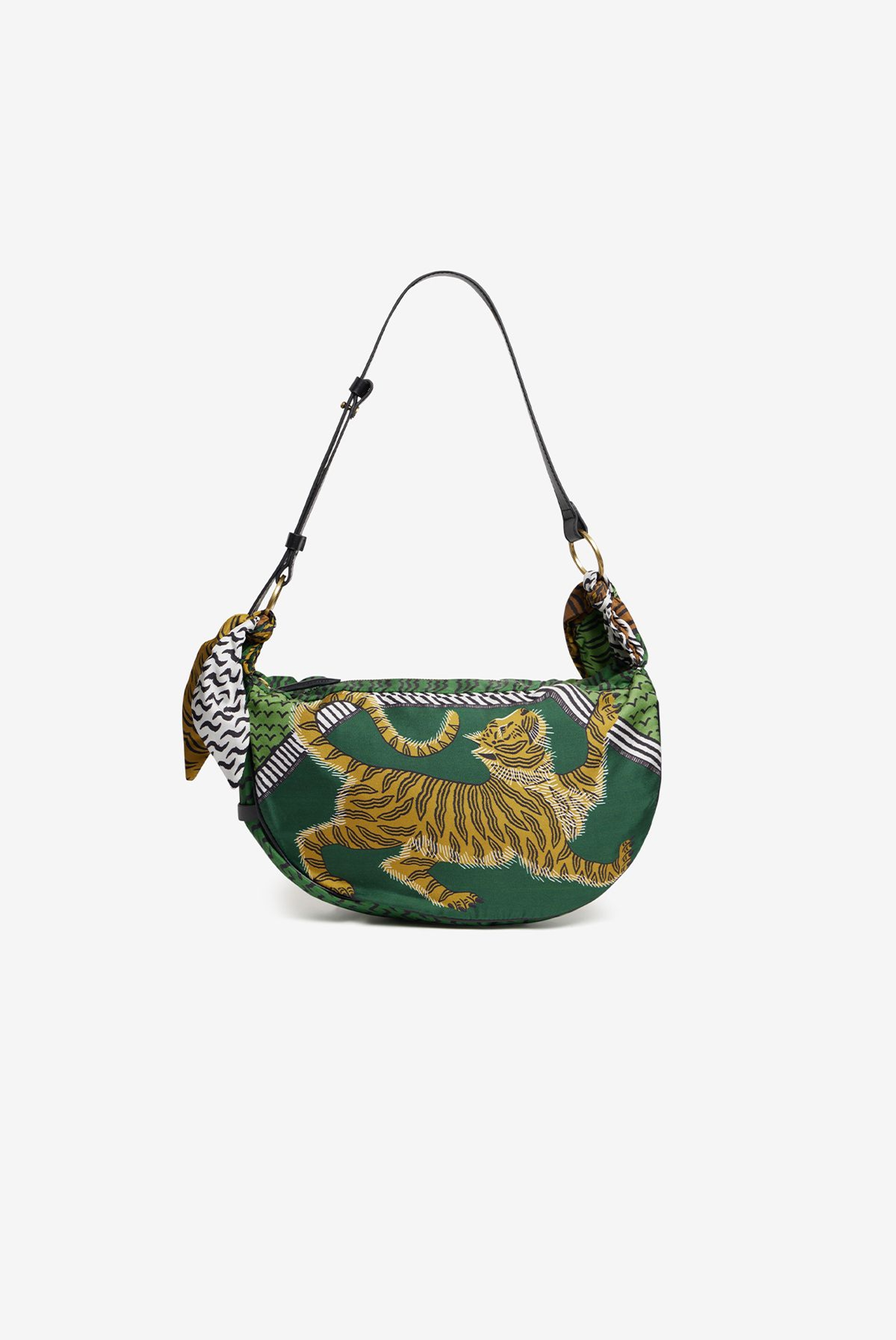 Bolso Moon de Seda S - Mantra - Verde