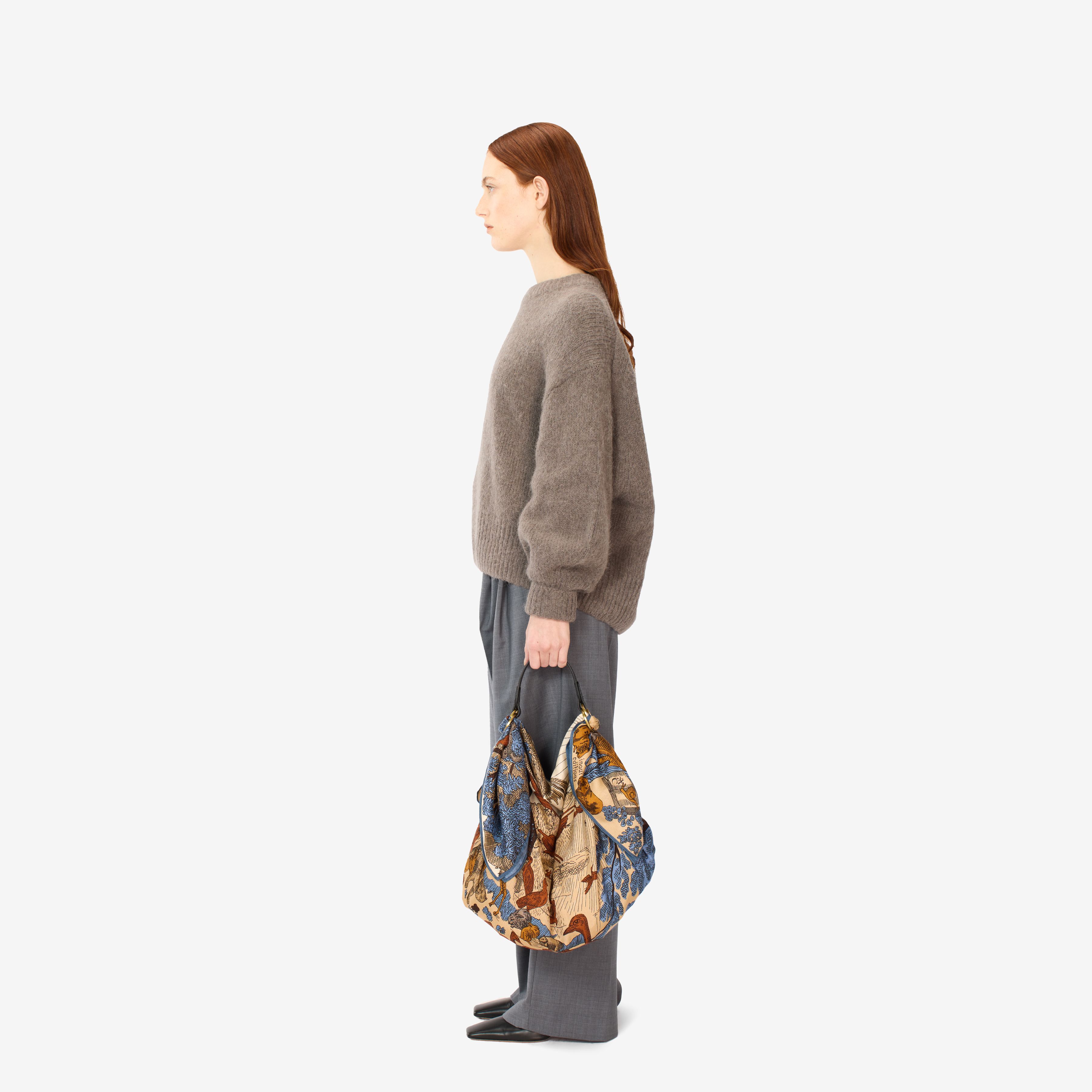 Quadratisches Tuch 100 - Reve - Beige