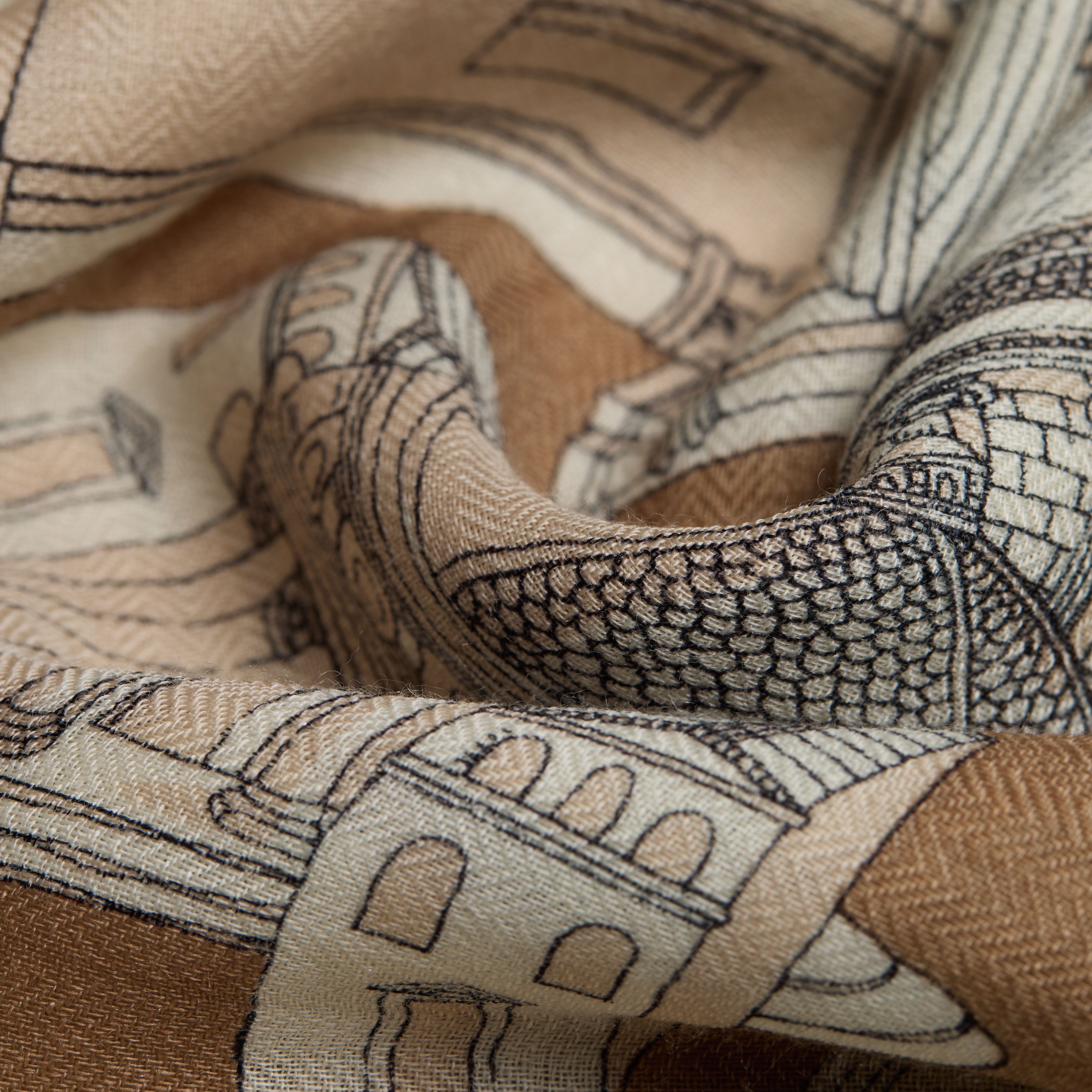 Bufanda 55 - Roma - Beige