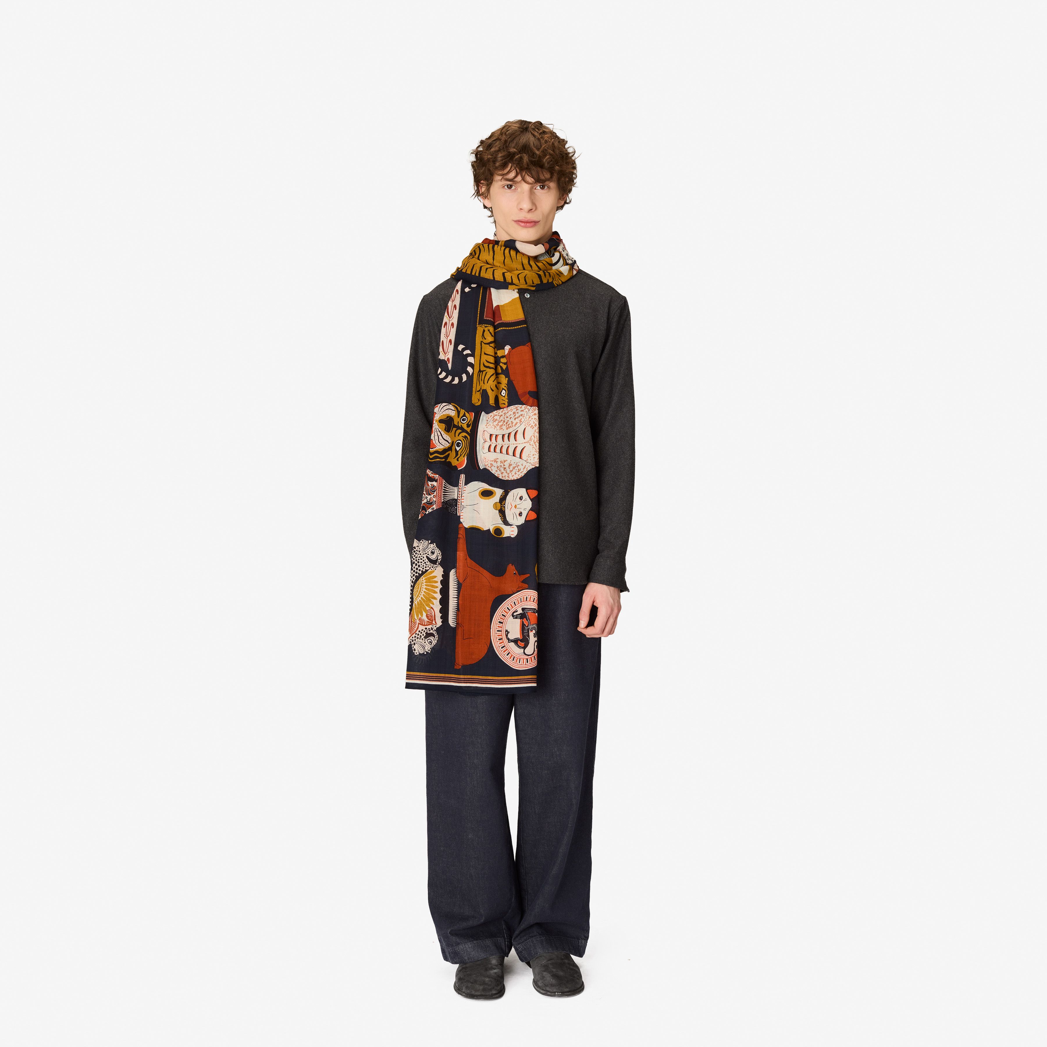 Scarf 70 - Collectionneur - Duck Blue