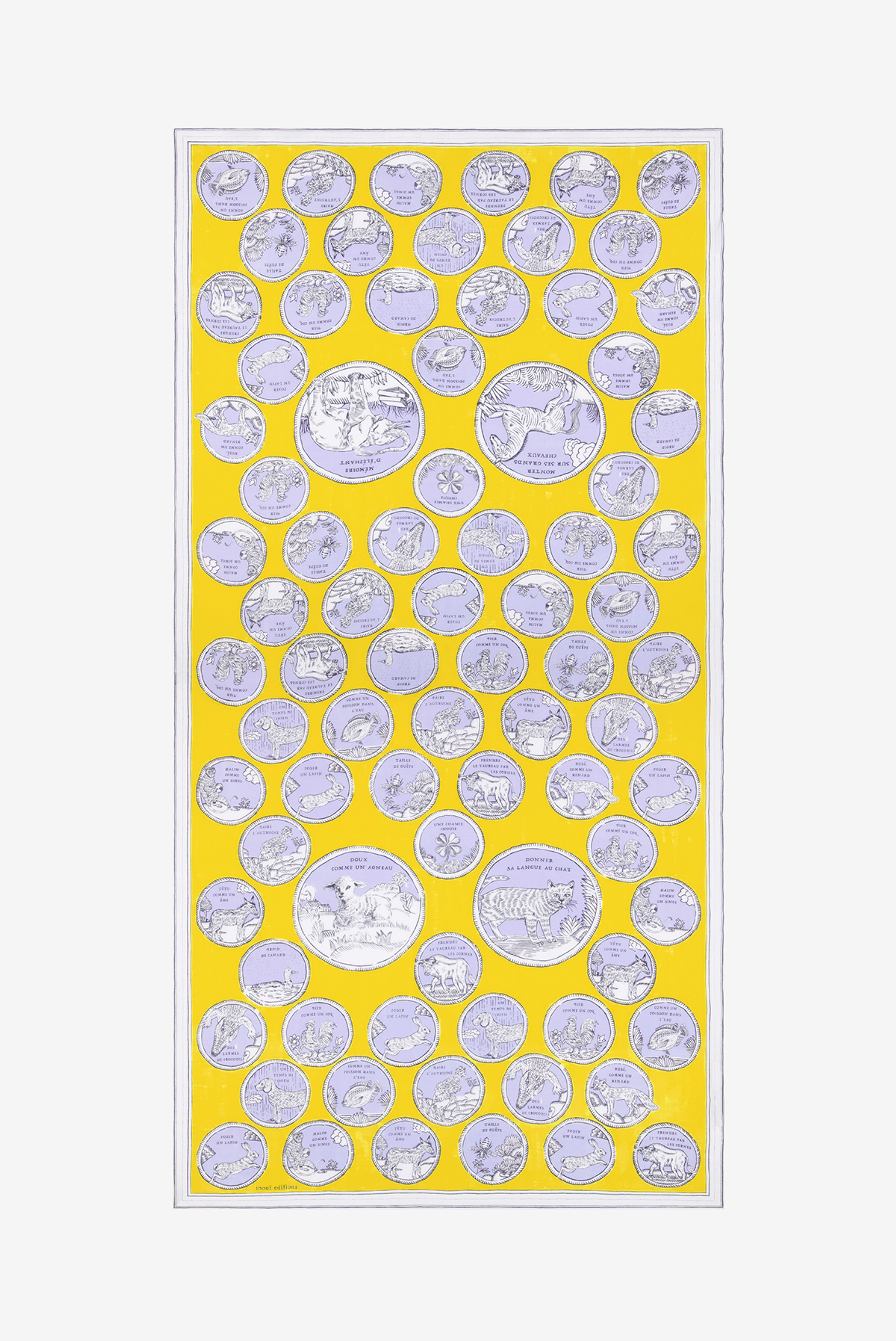 Bufanda 100 - Chance Inoui - Amarillo
