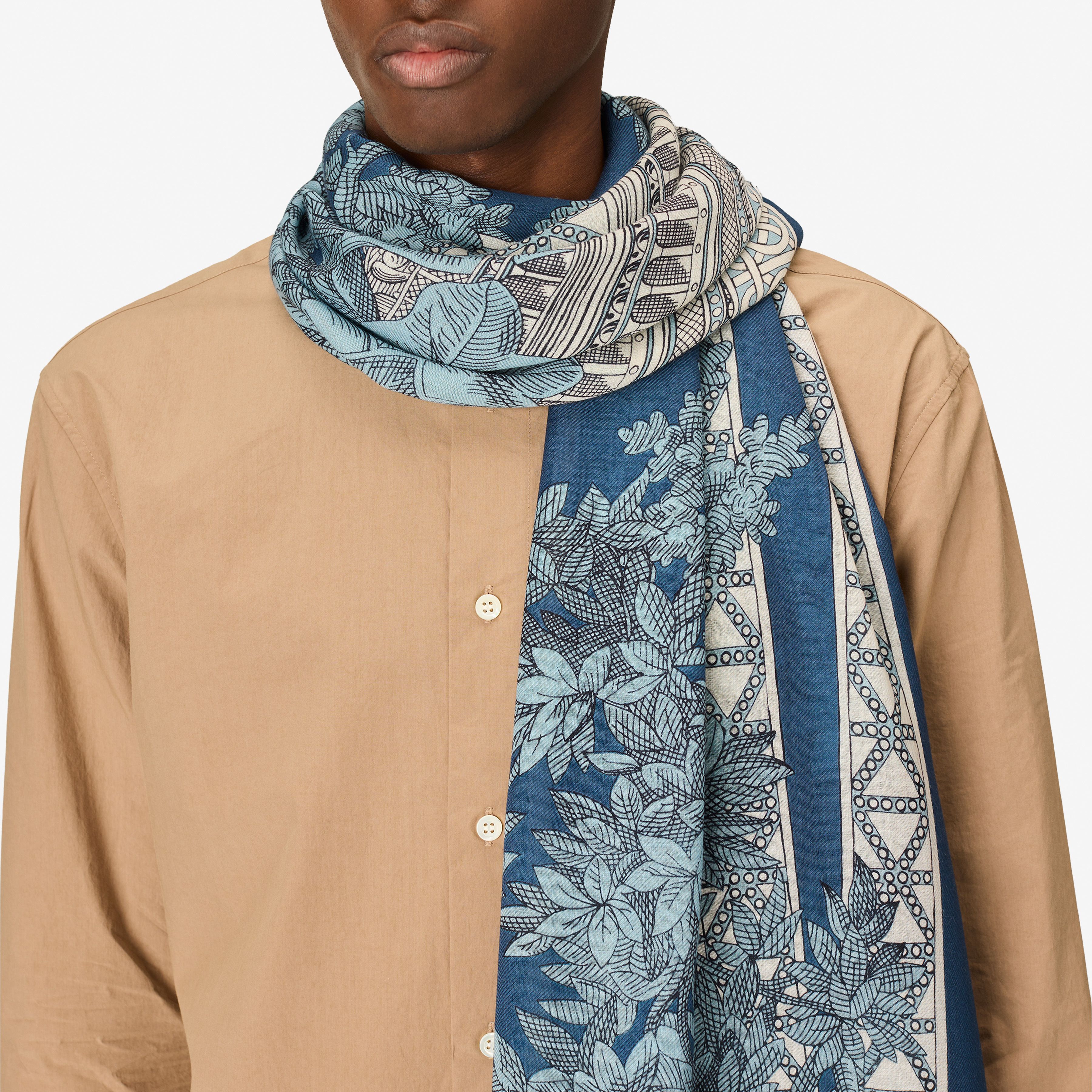 Scarf 80 - 1889 - Blue