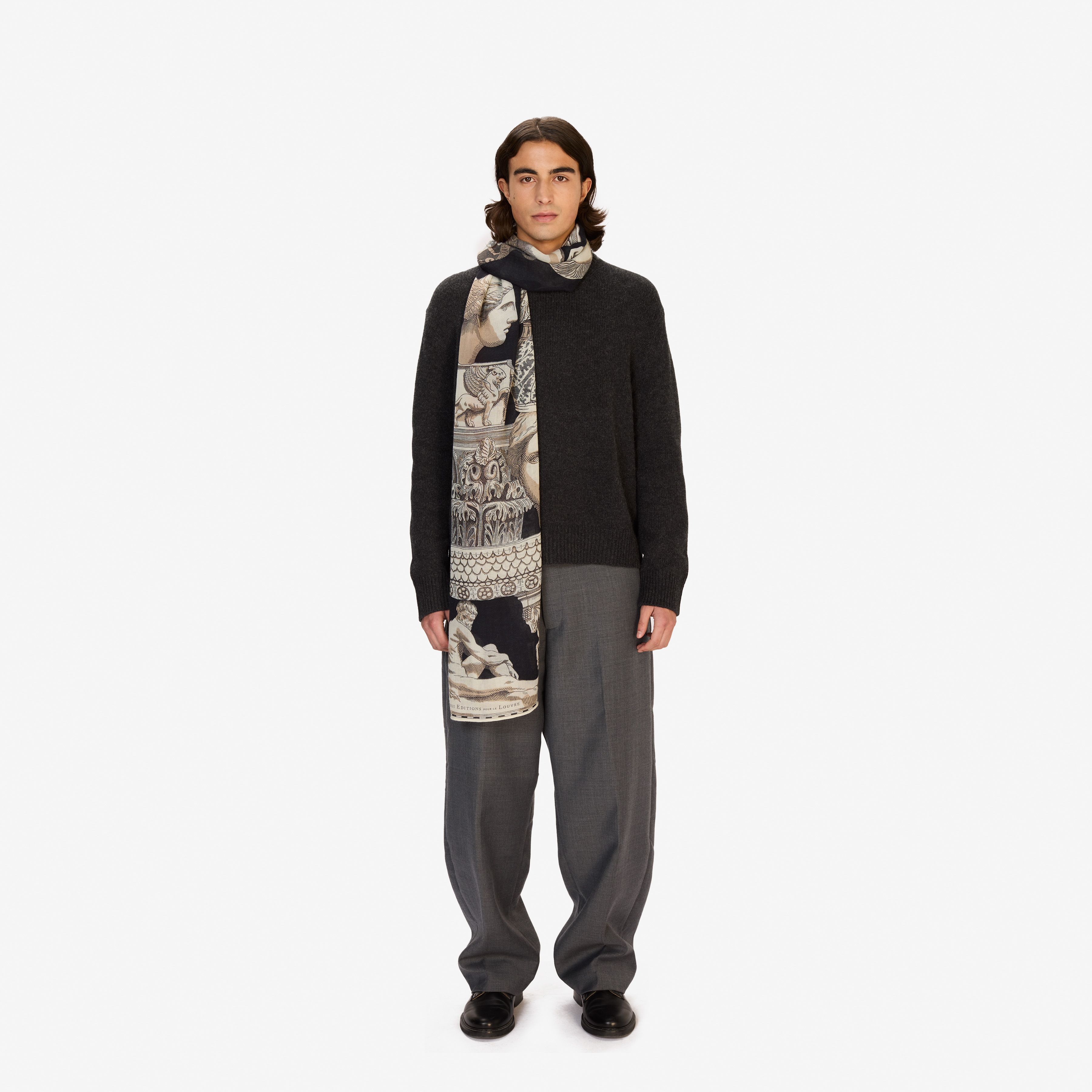 Scarf 80 - Archives - Black