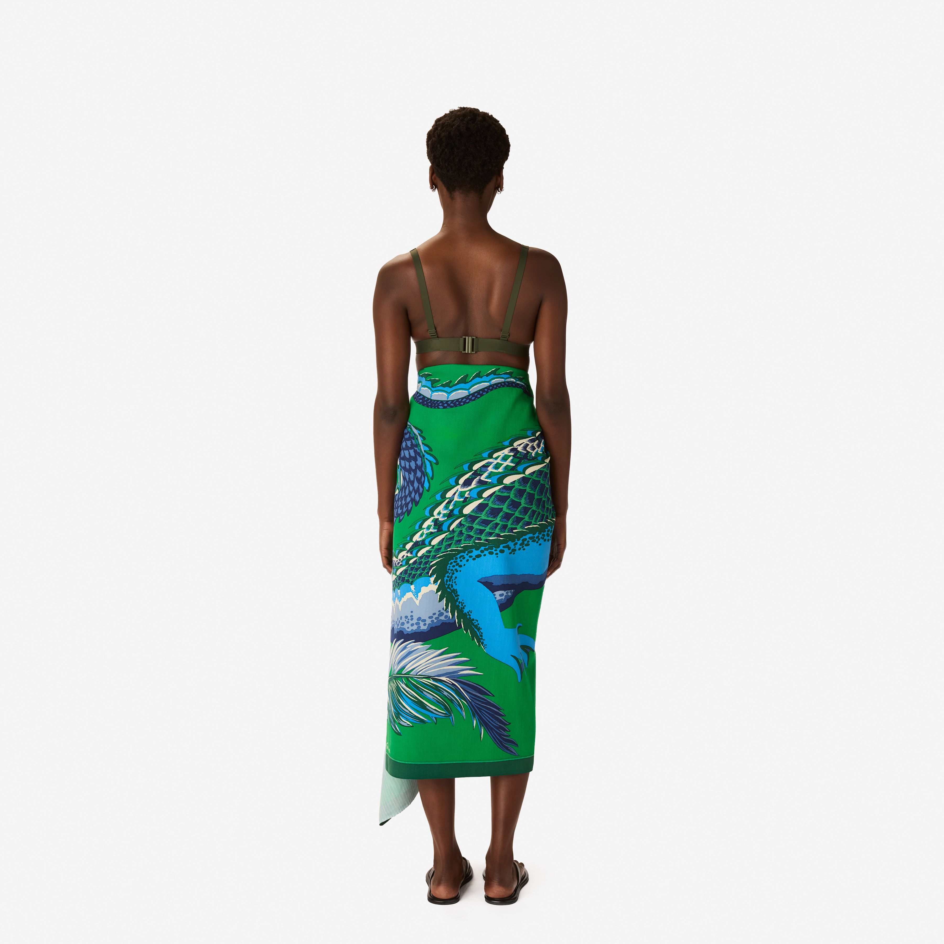 Fouta 100 - Croco - Vert