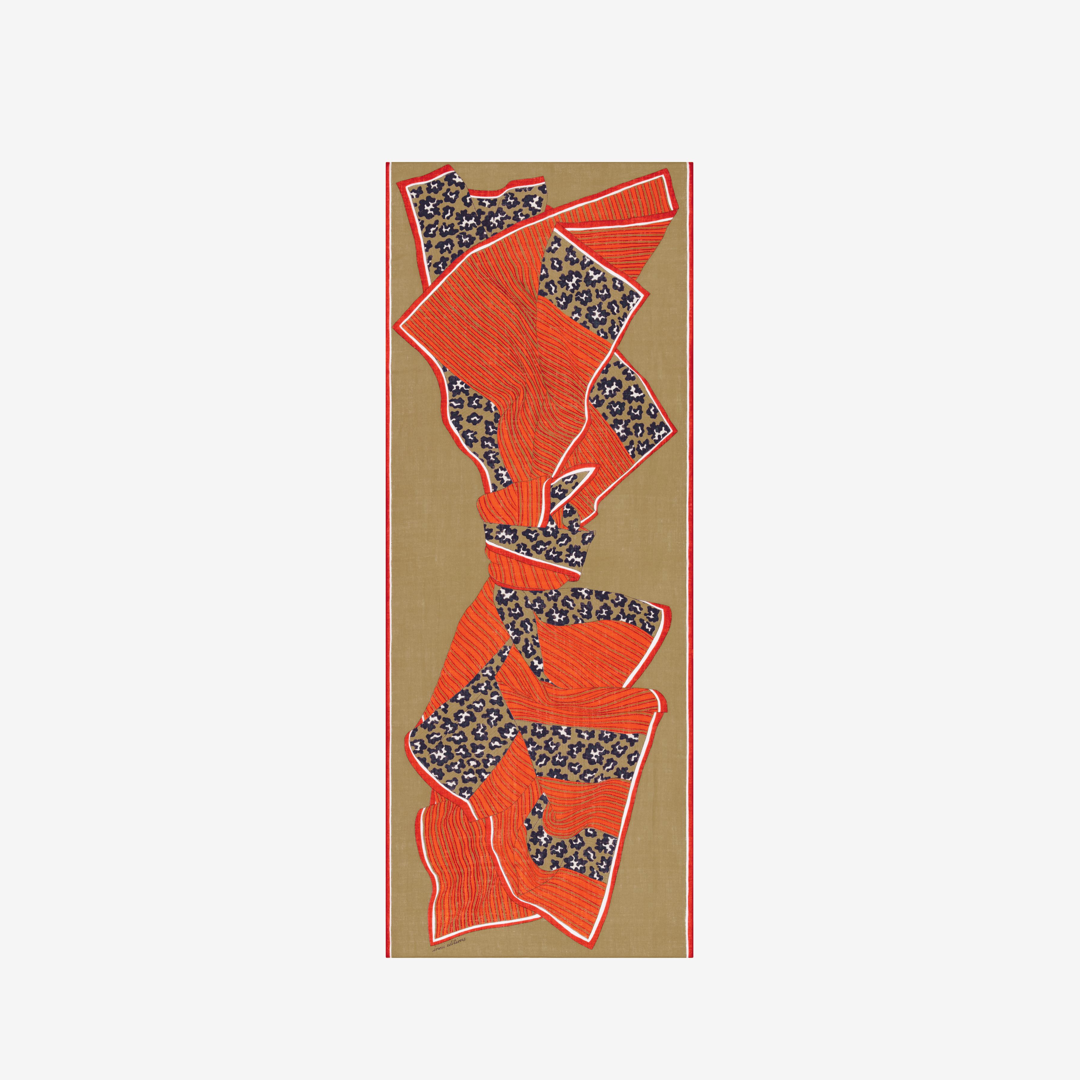 Schal 70 - Lov - Orange
