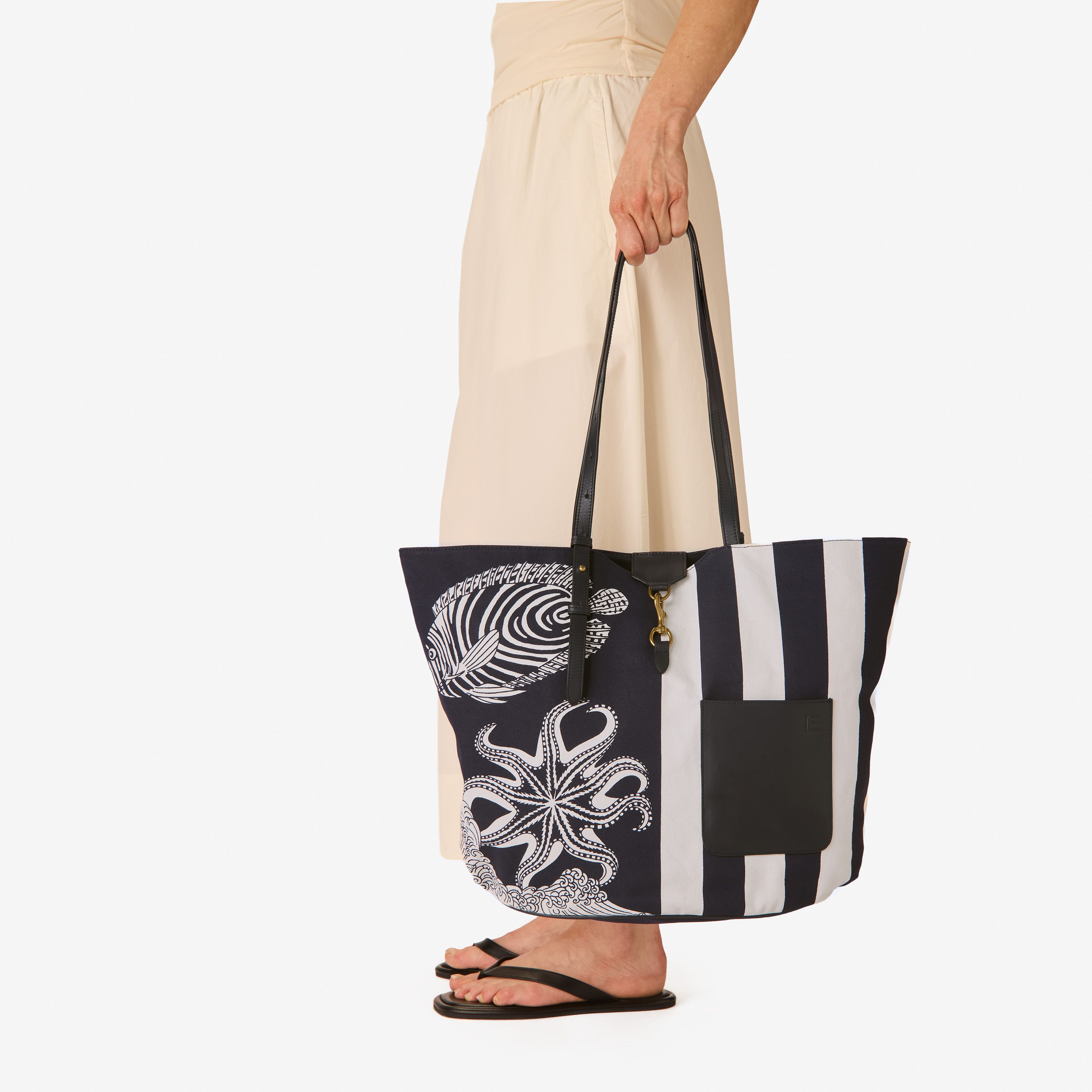 Soft Shopping Bag - Poseidon - Navy