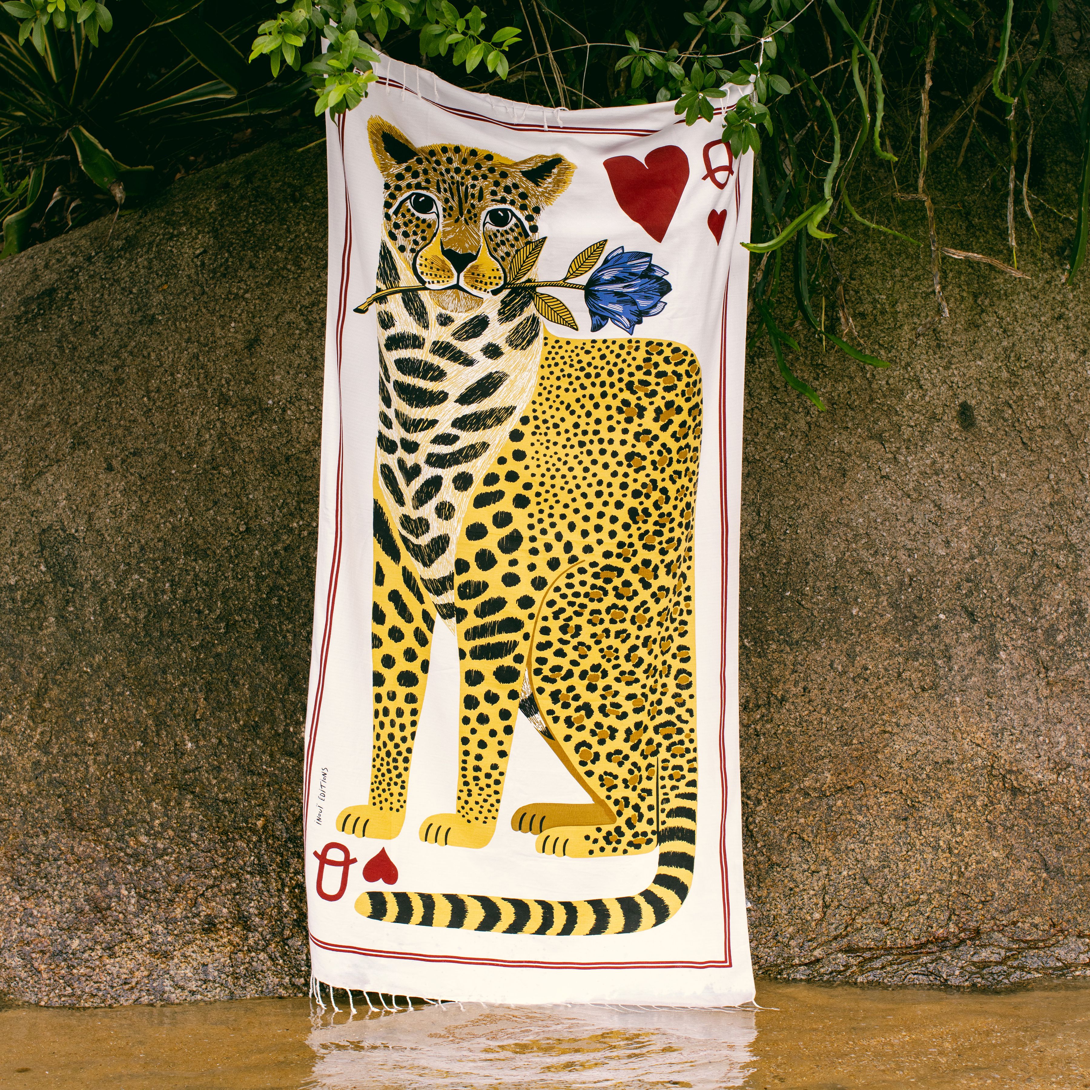 Fouta 100 - Queen - Jaune