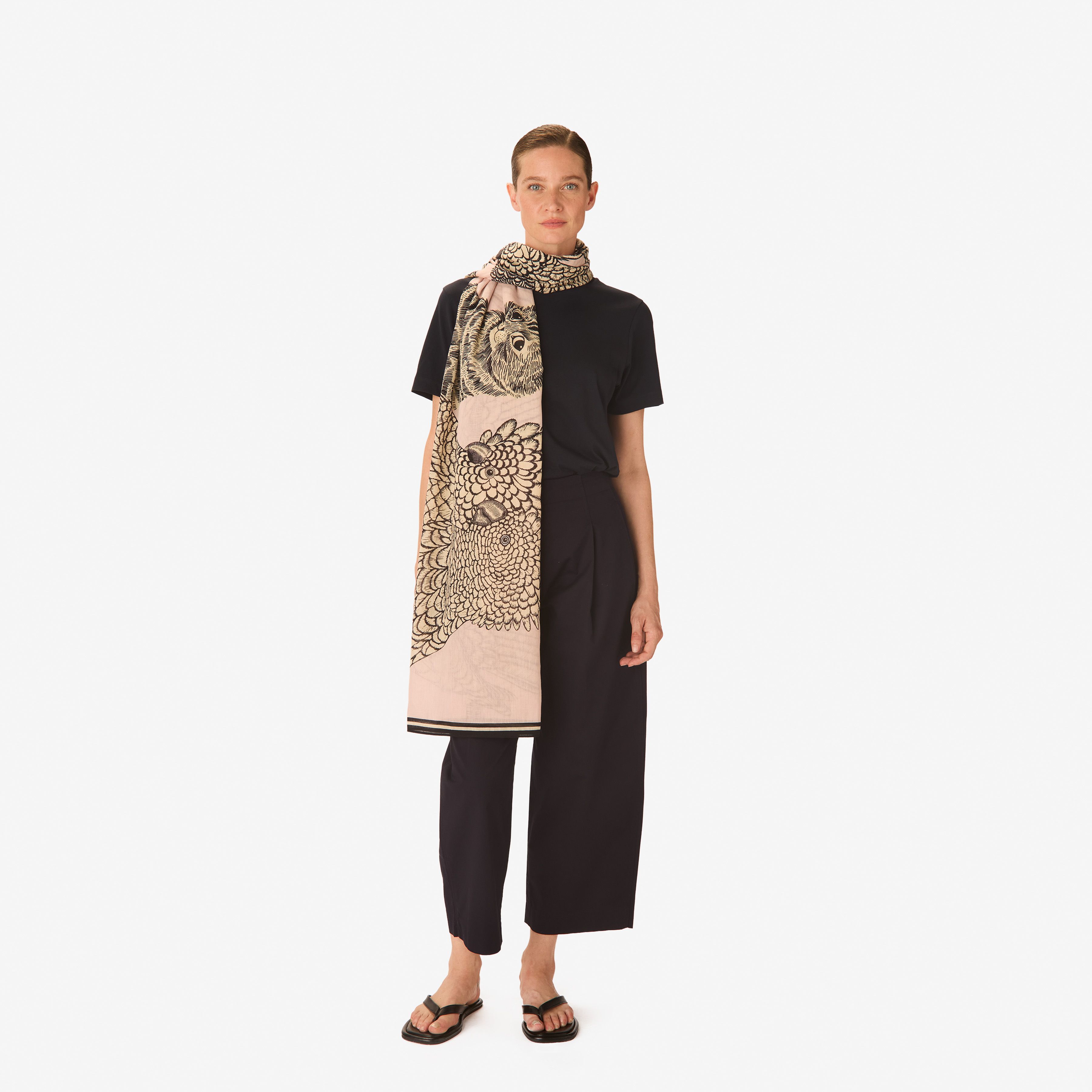 Scarf 100 - Caracat - Nude