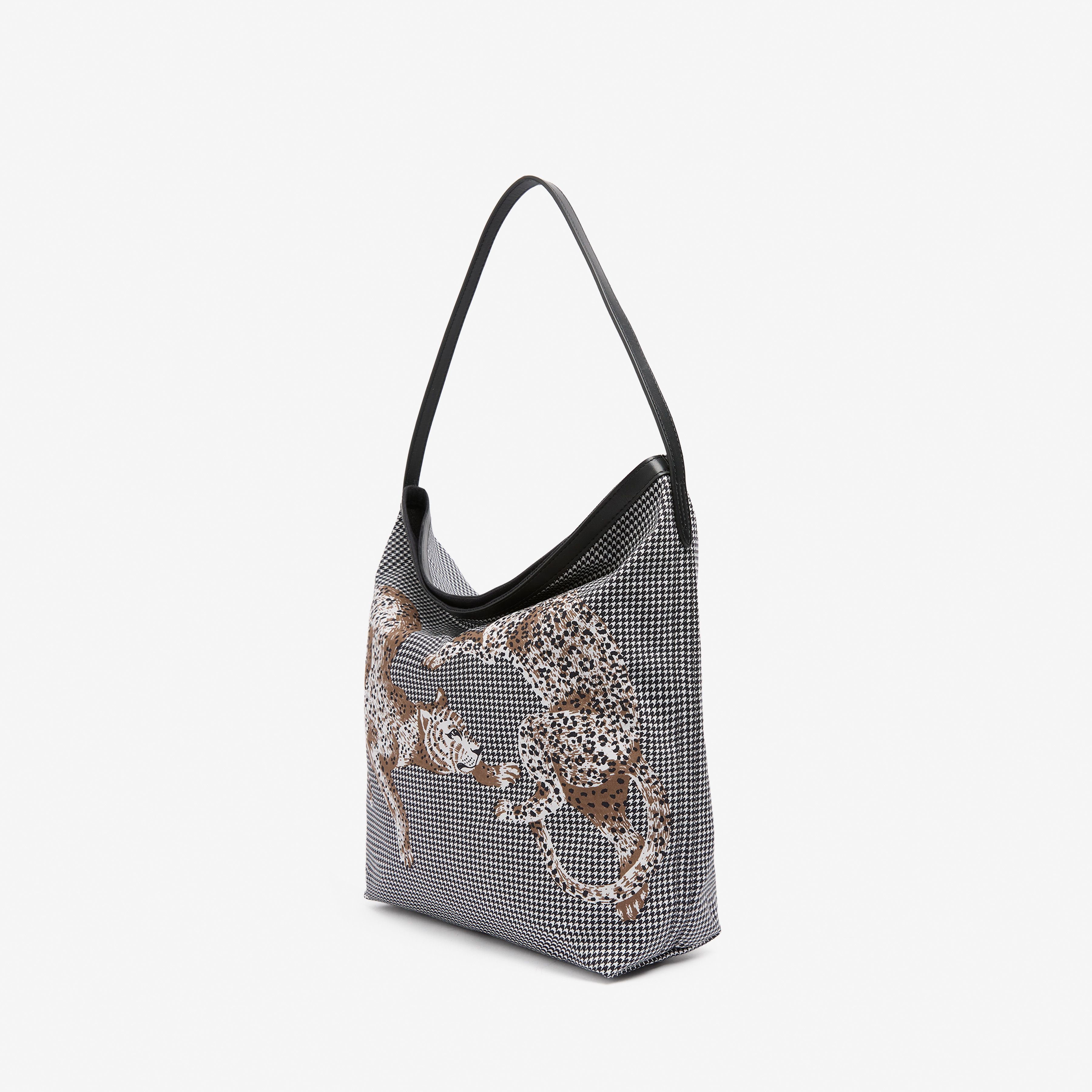 Campus Bag - Jorgen Houndstooth - Black