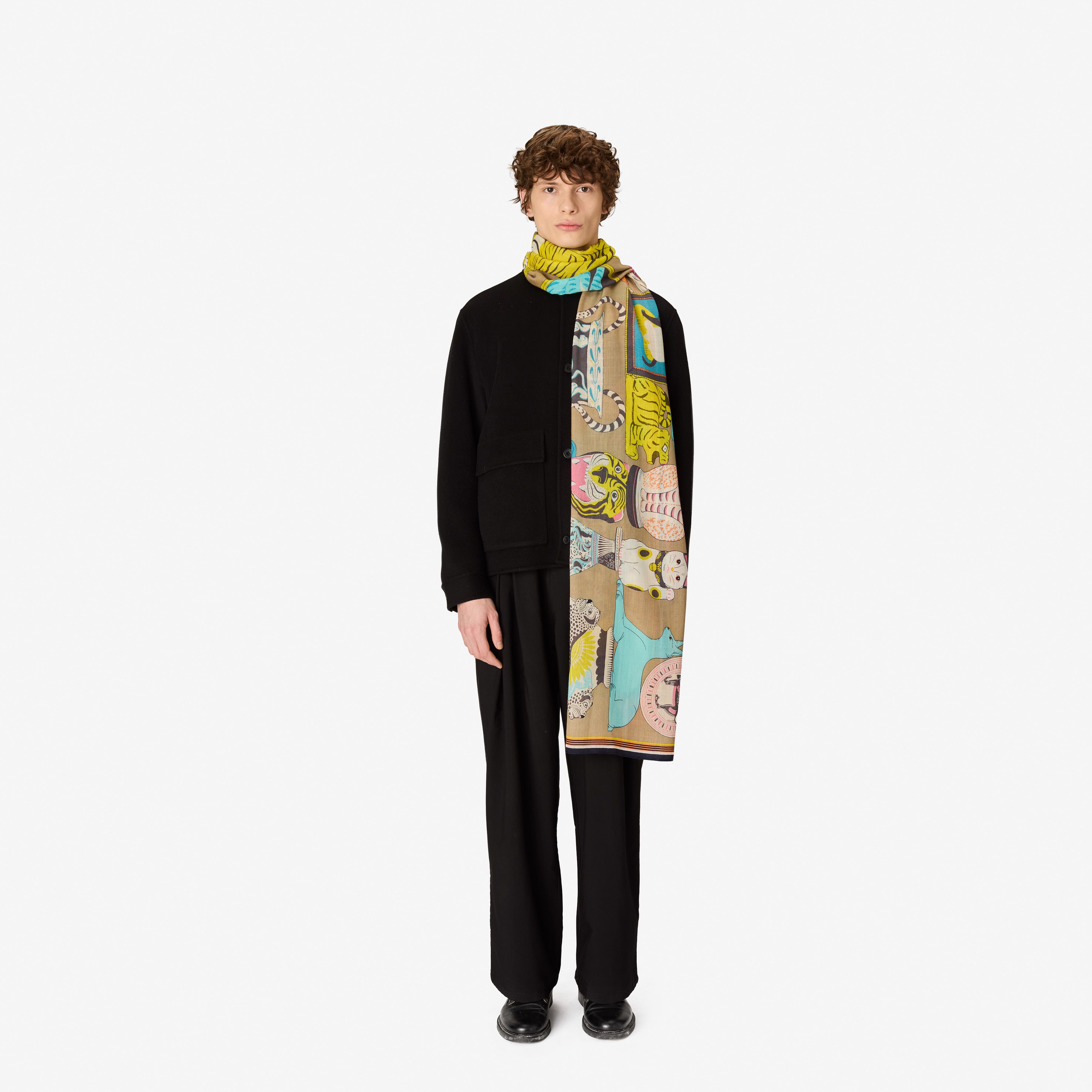 Bufanda 70 - Collectionneur - Pastel