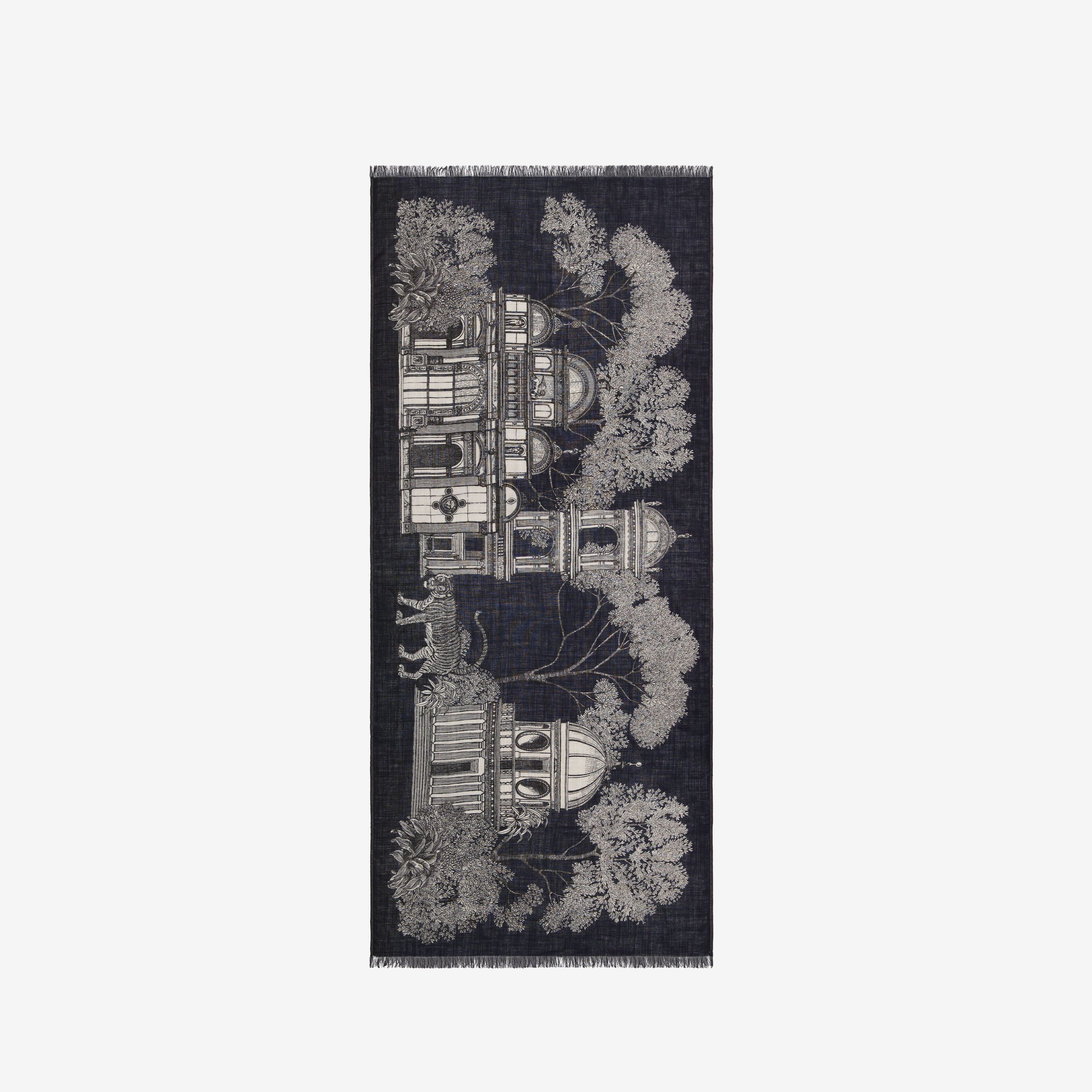 Scarf 80 - Mirage - Black
