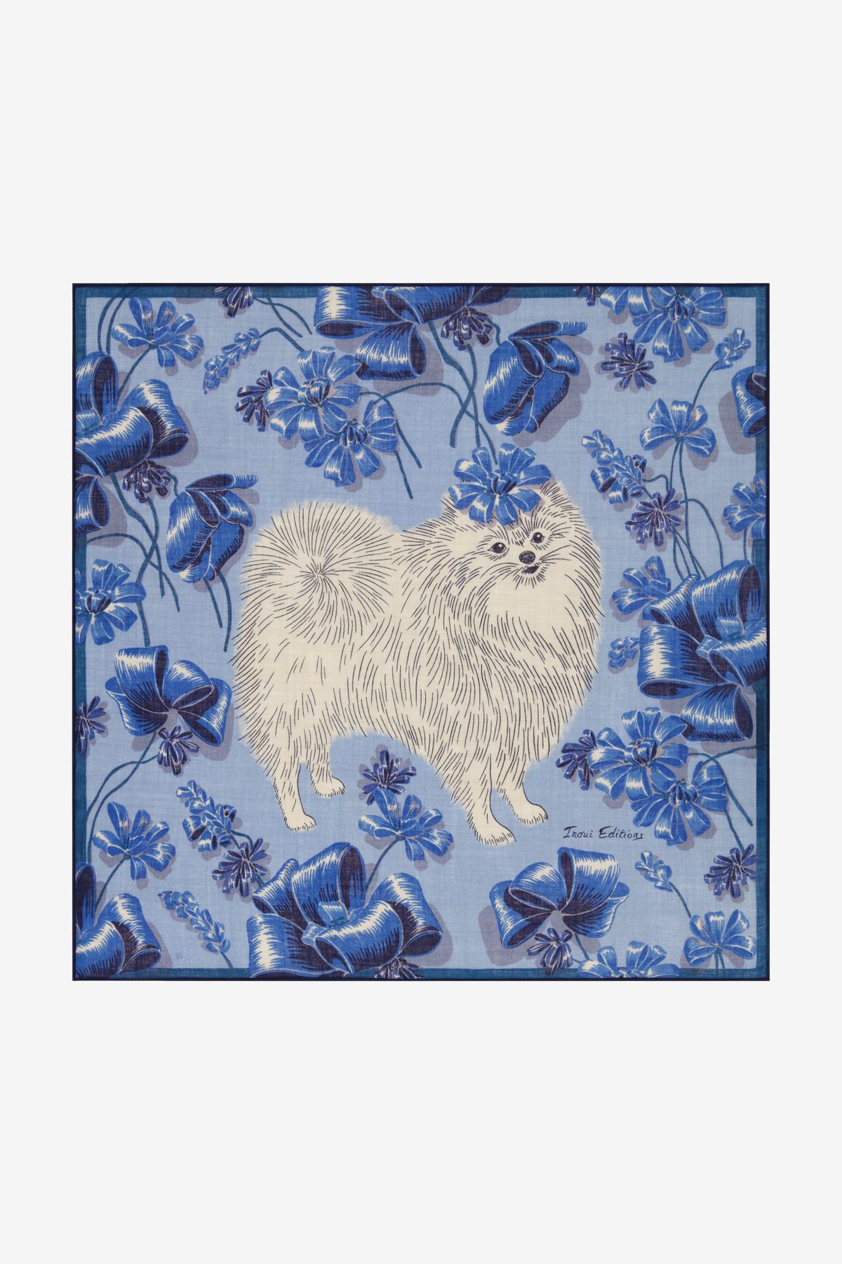 Pañuelo 70 - Toutou - Azul