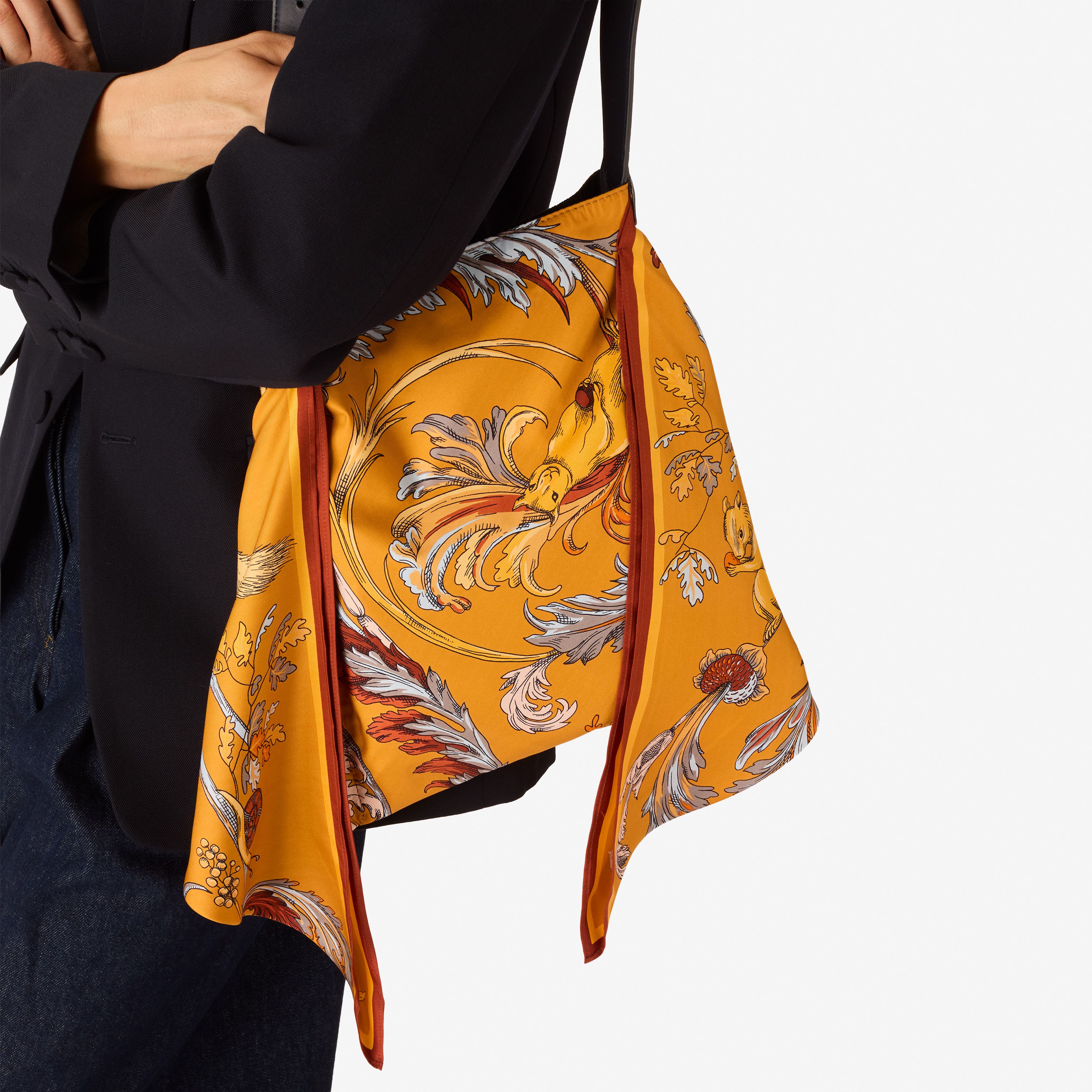 Bolso Scarf - Rococo - Marrón dorado