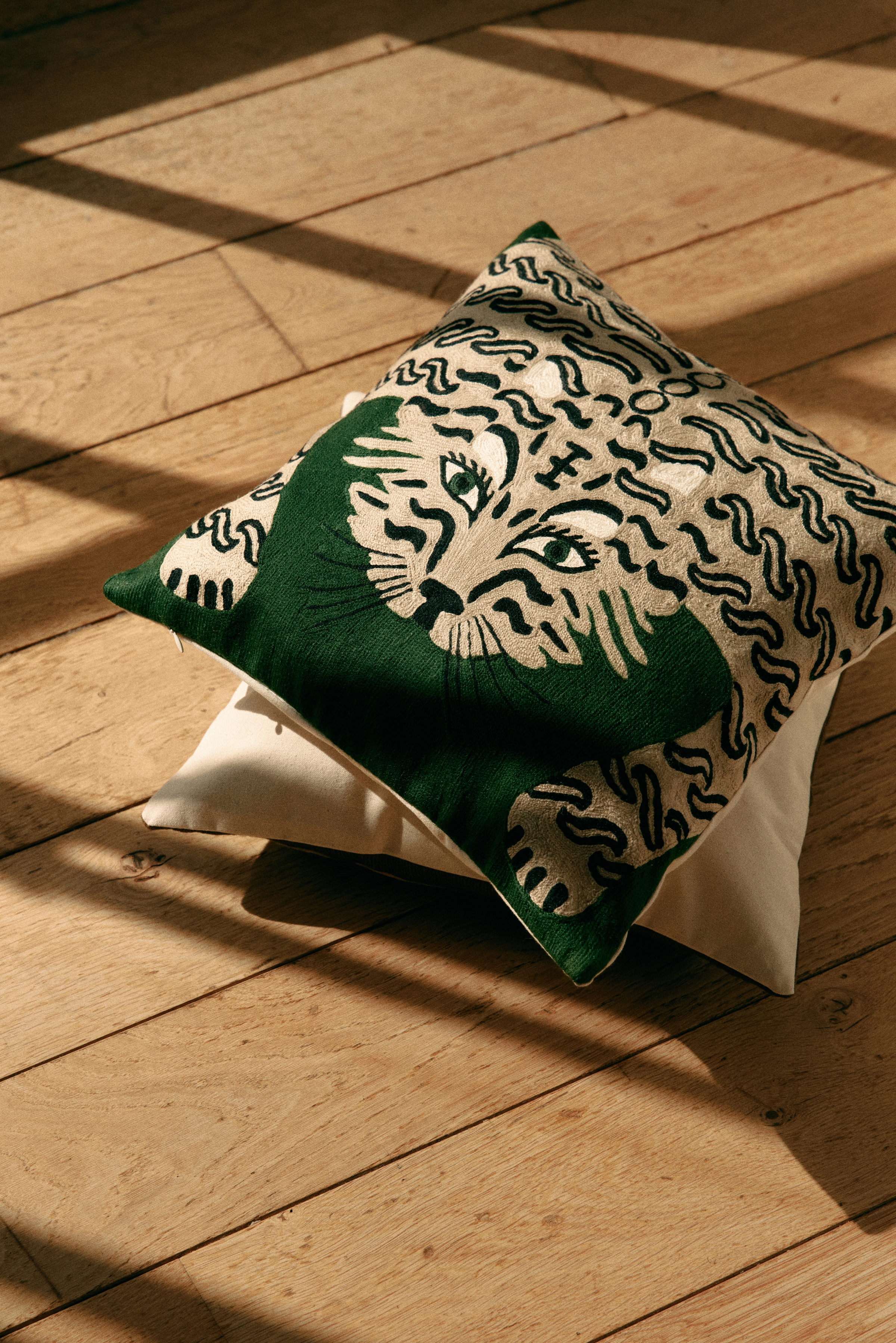 Funda_de_cojín-45-Rocko-Verde-100%_Lana-45x45_cm
