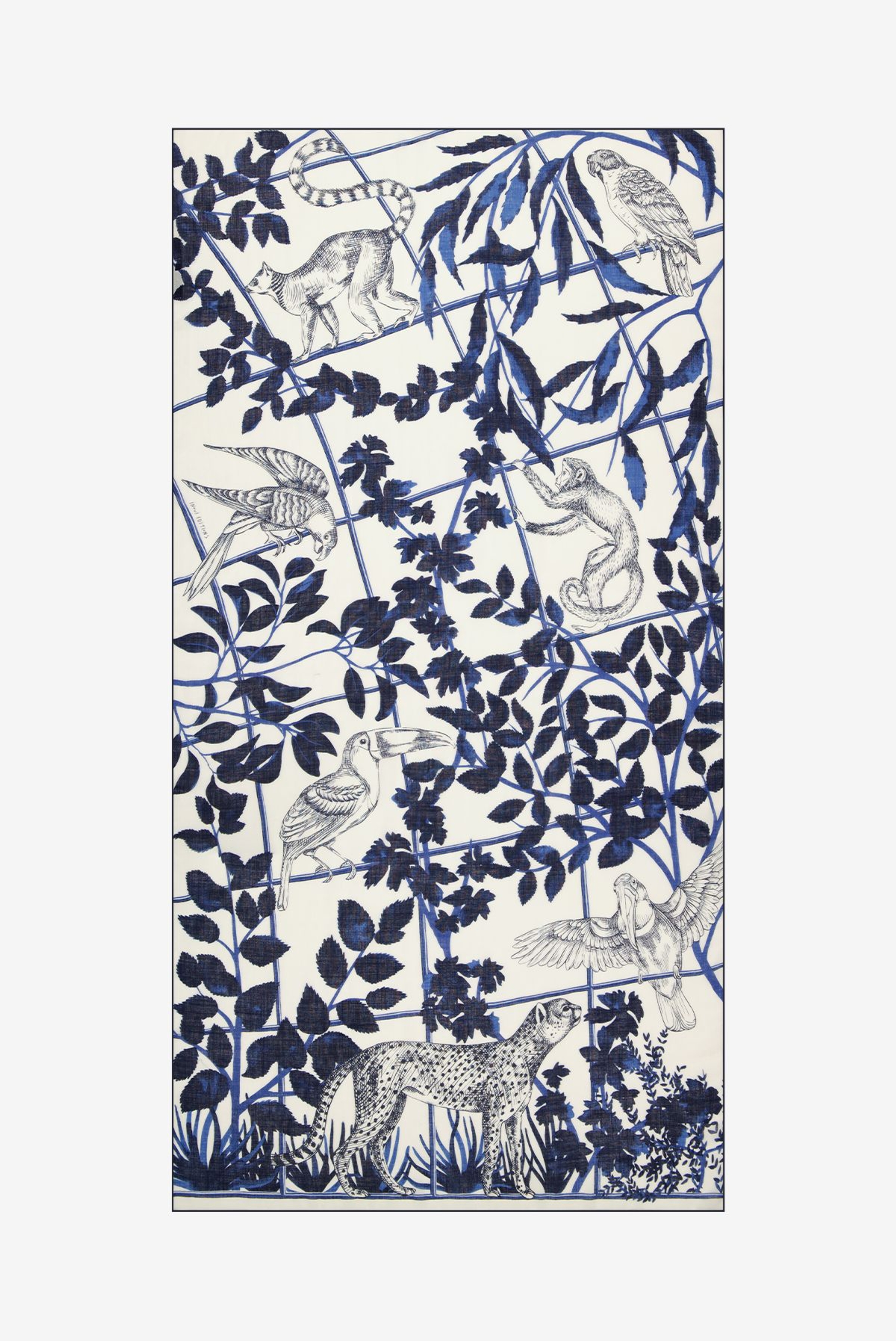 Scarf 100 - Paradisio - Blue