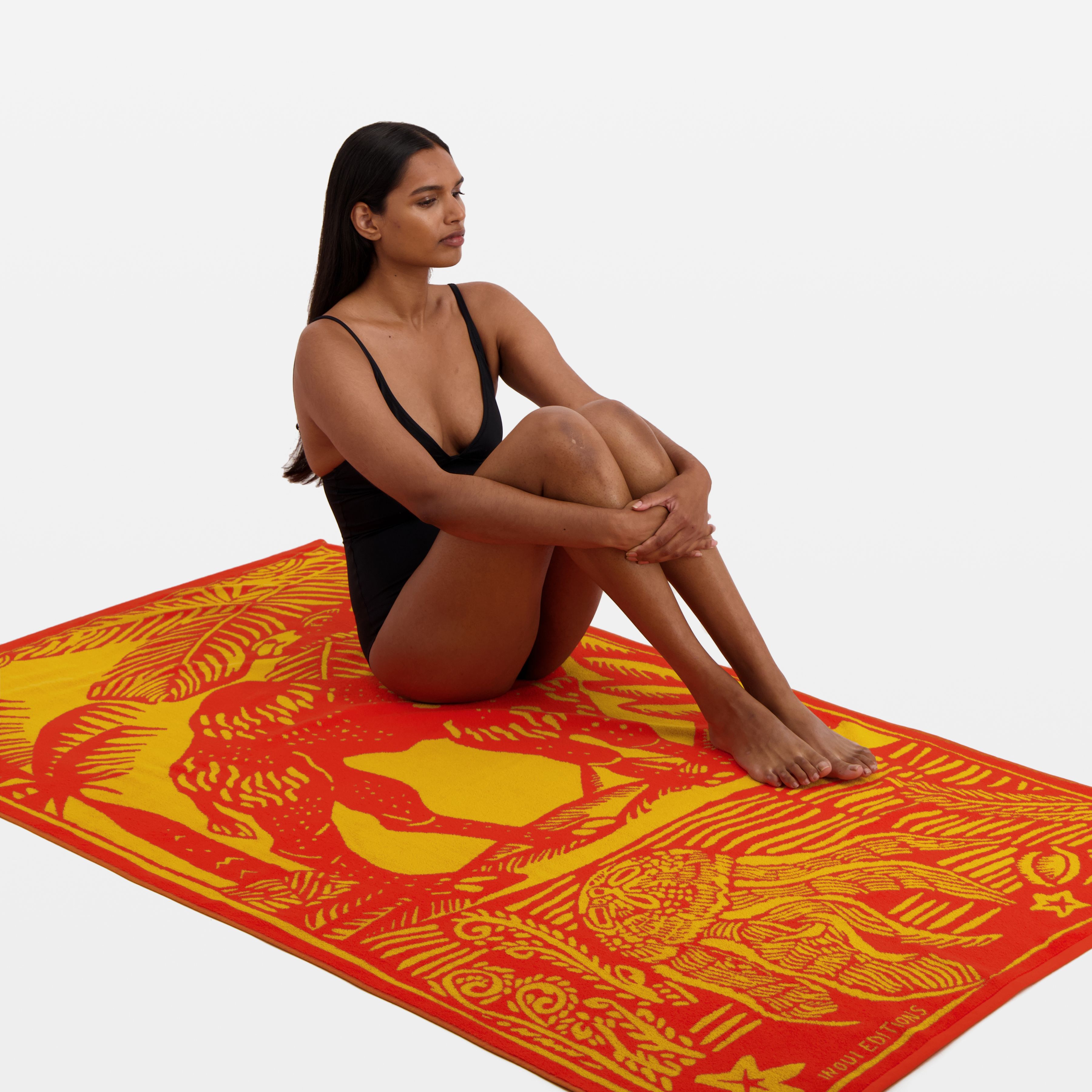 Beach Towel - Dromadaire - Orange