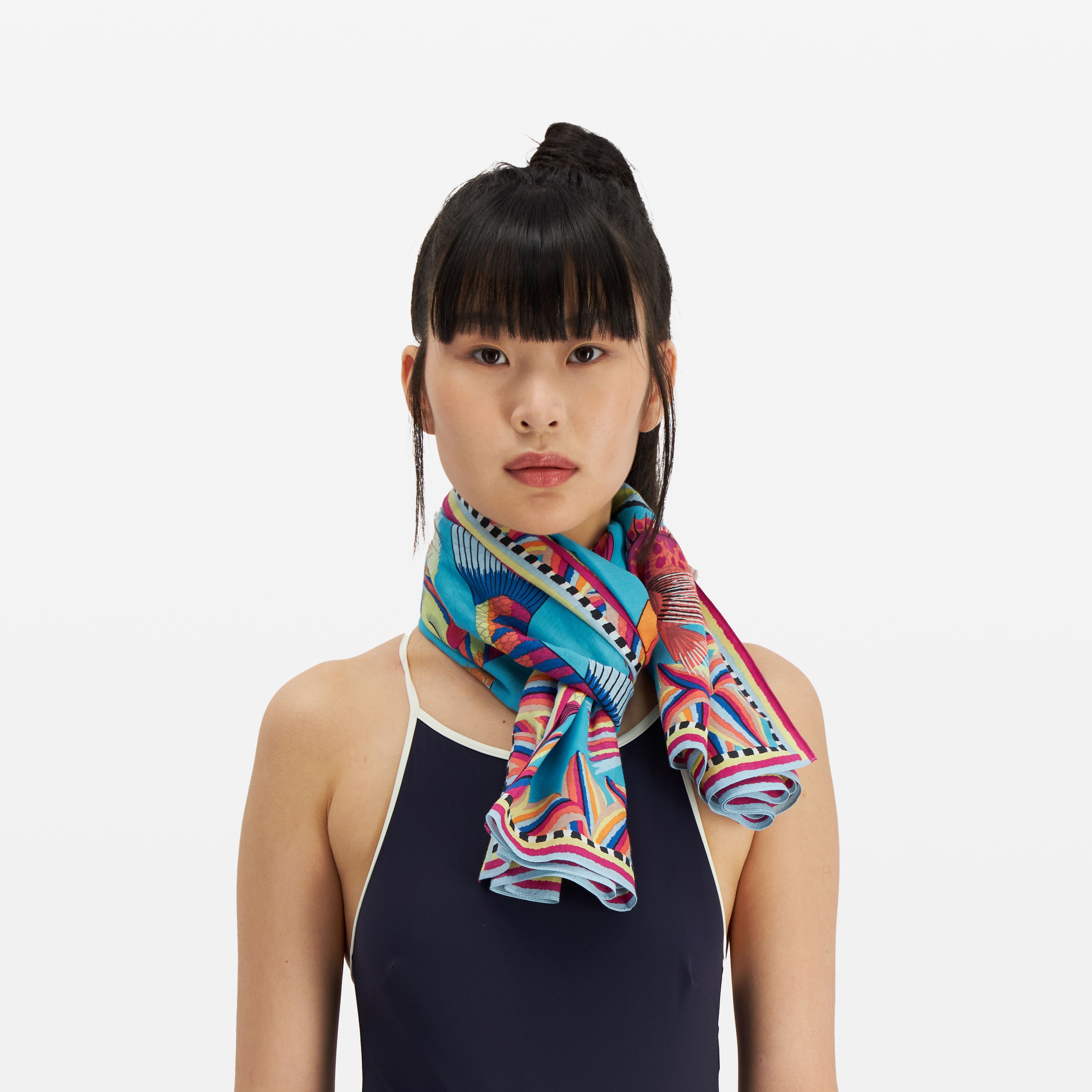 Square 130 - Tuba - Turquoise Blue