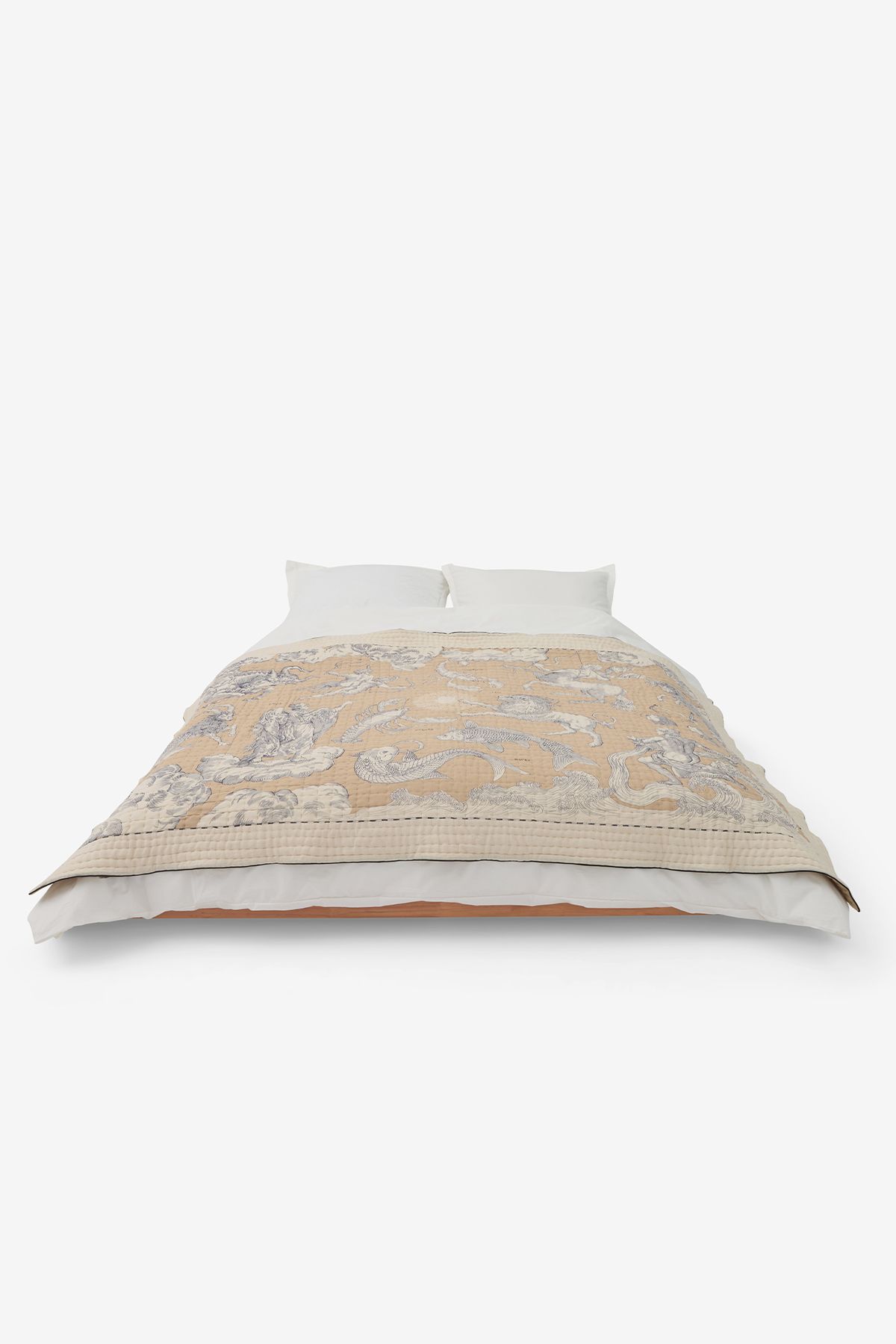 Quilted Cover 140 - Astrologie - Beige
