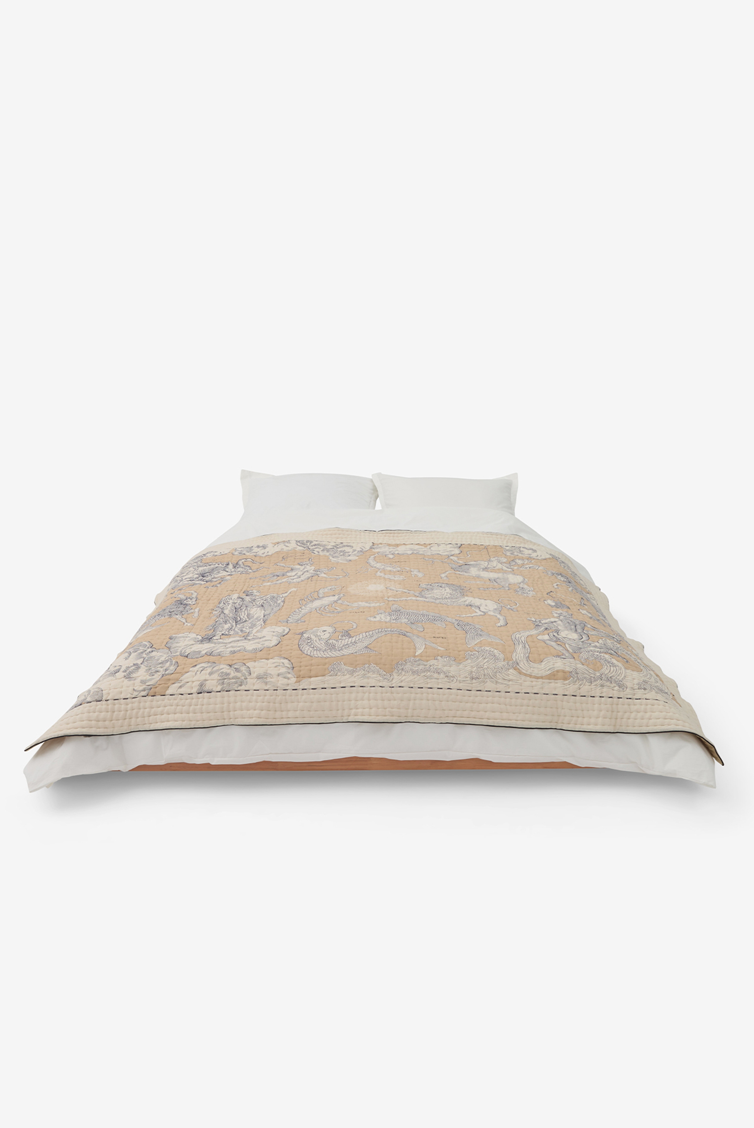Quilted Cover 140 - Astrologie - Beige