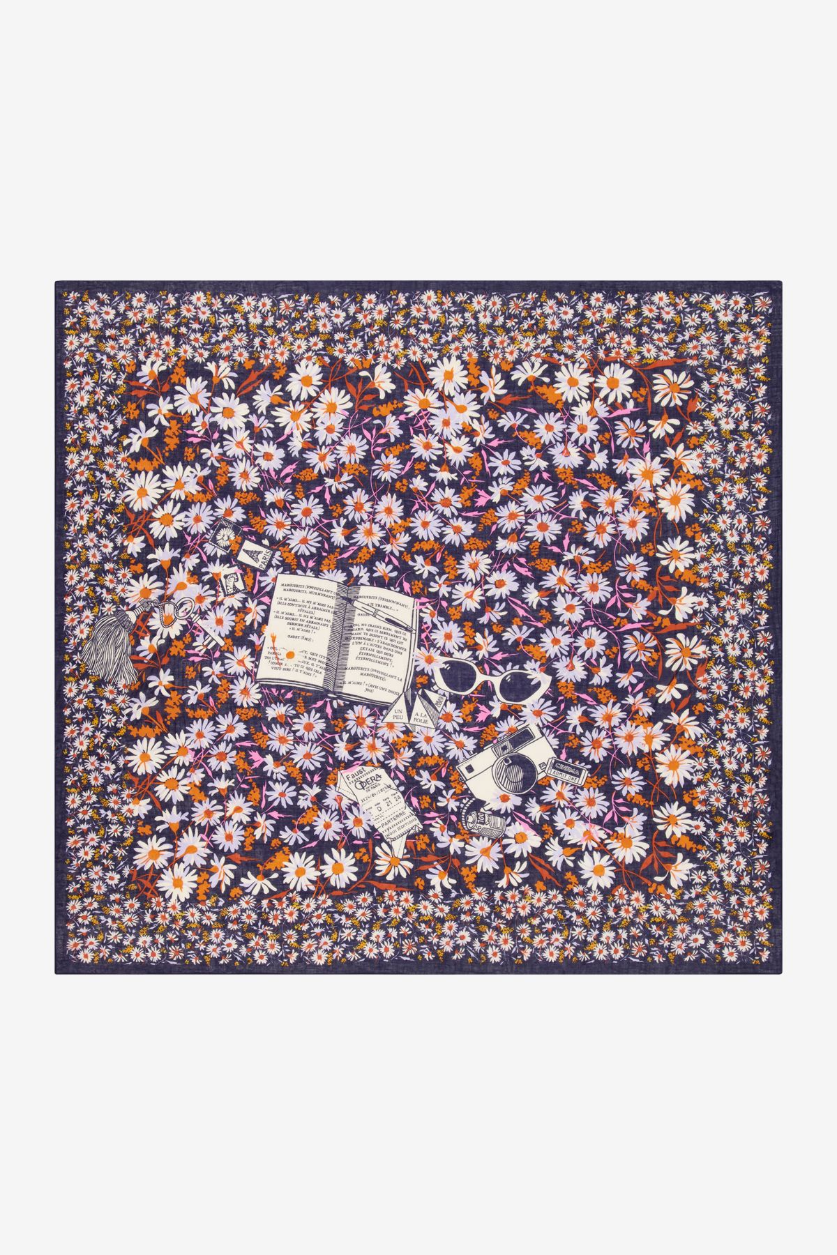 Carré 100 - Faust - Violet