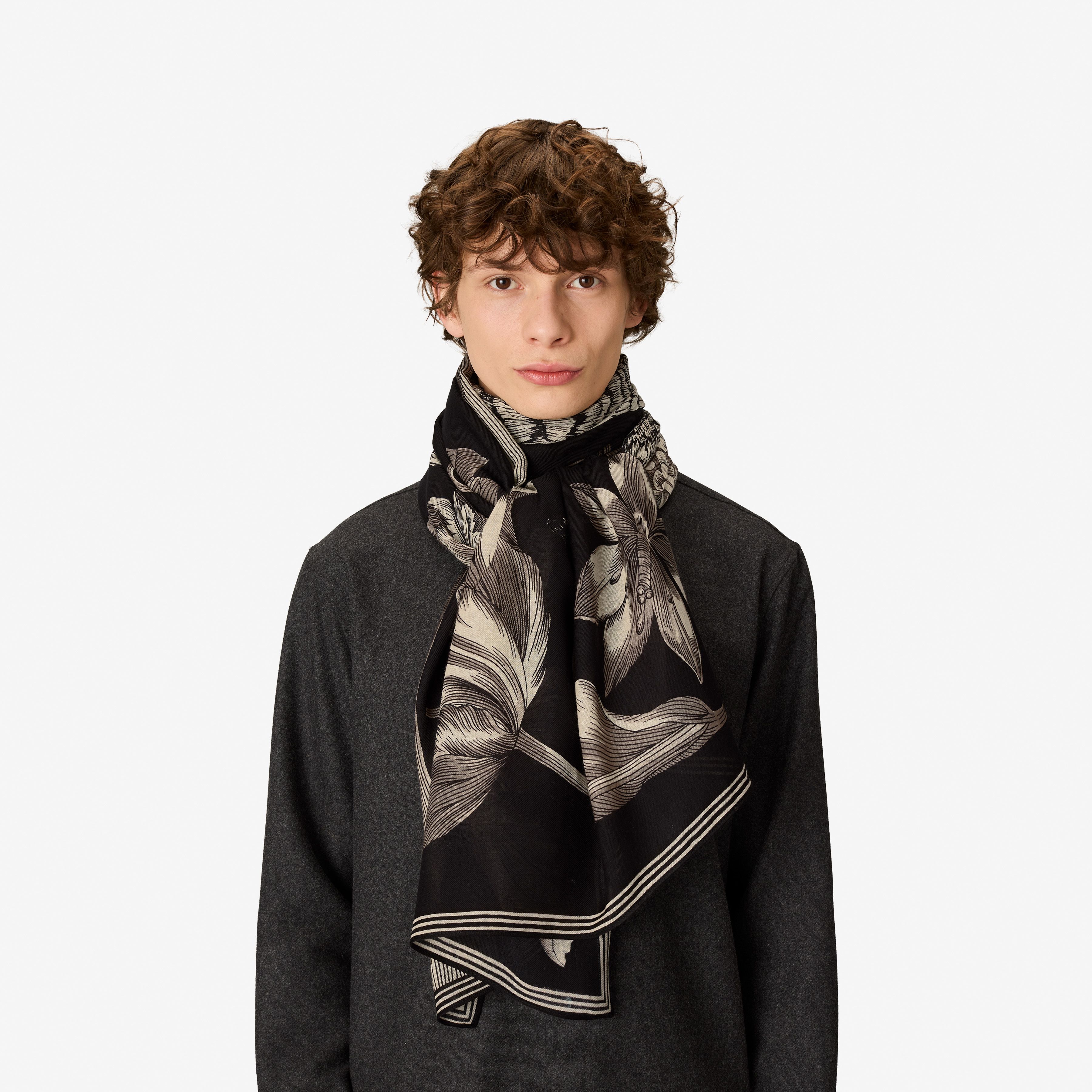 Scarf 80 - Gustav - Black