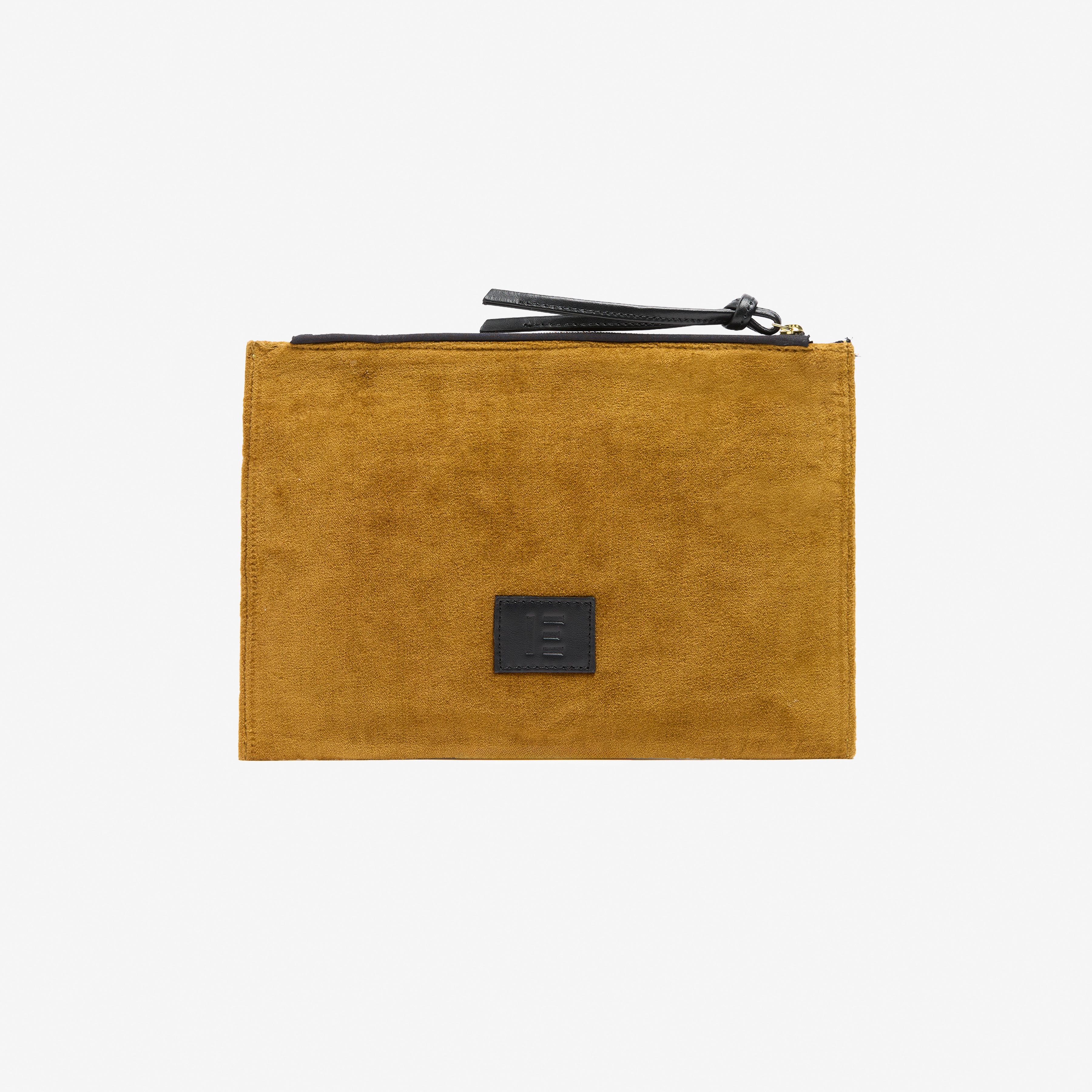 Embroidered Pouch - Le Musicien - Beige