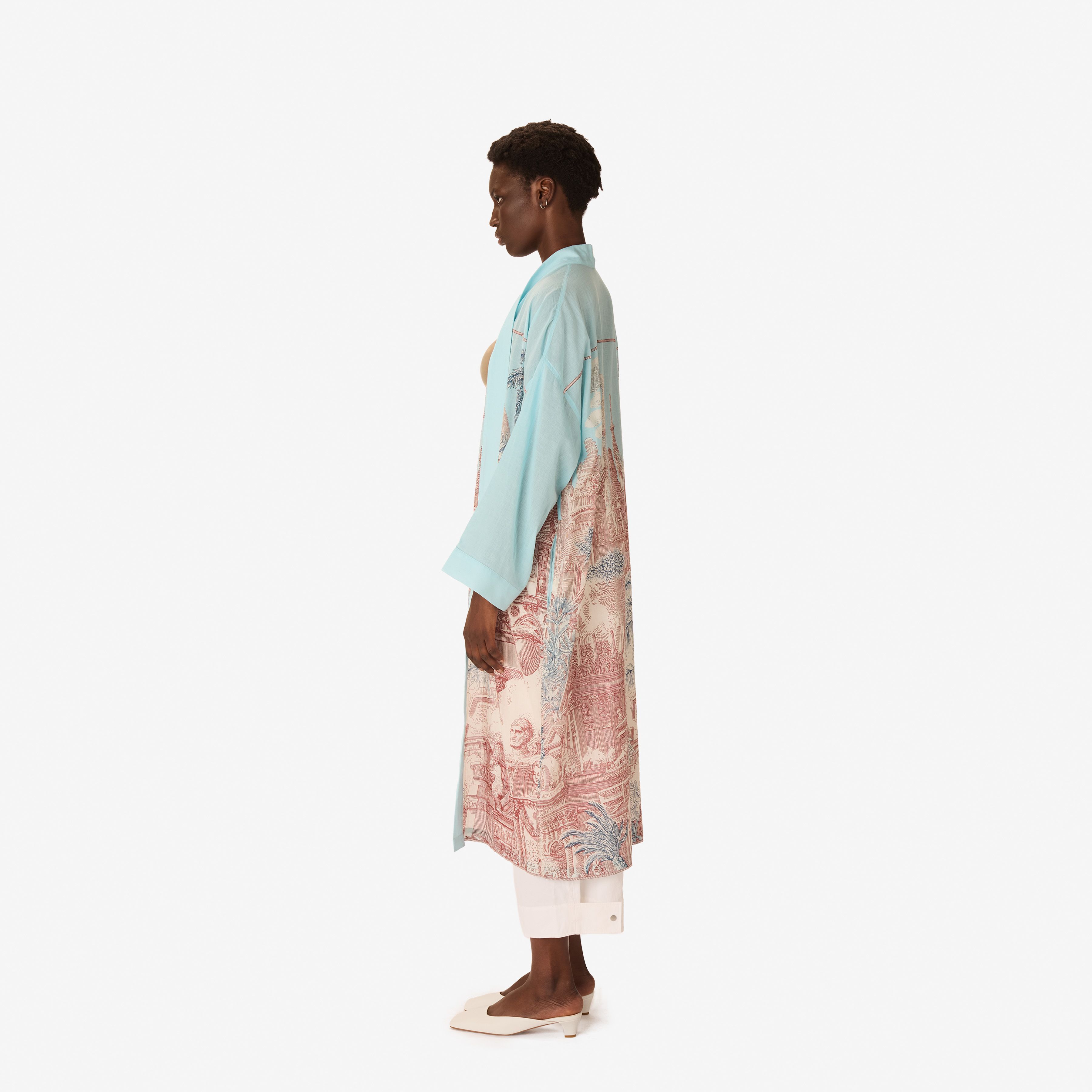 Kimono - Piranesi - Türkisblau