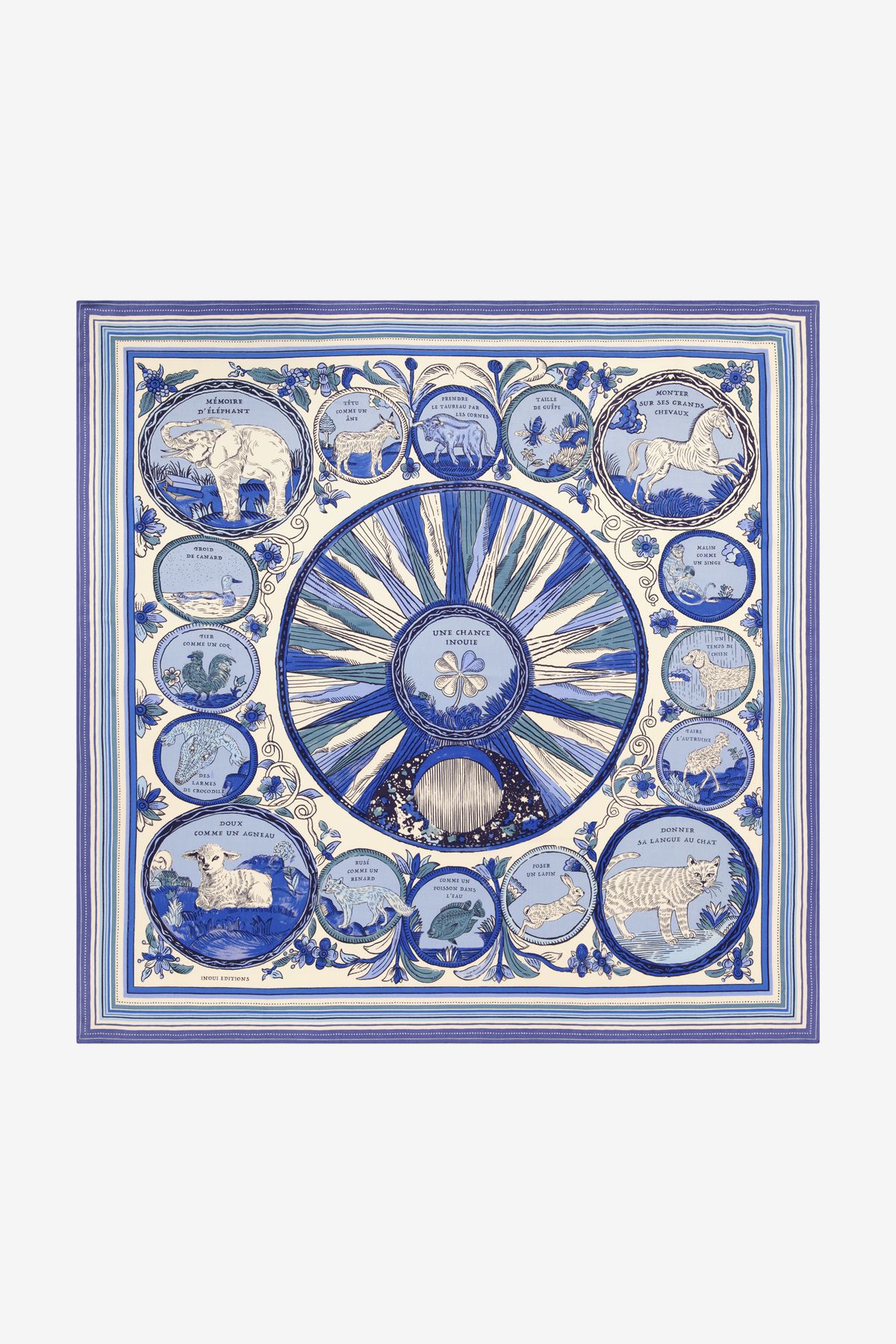 Pañuelo 130 - Chance Inoui - Azul