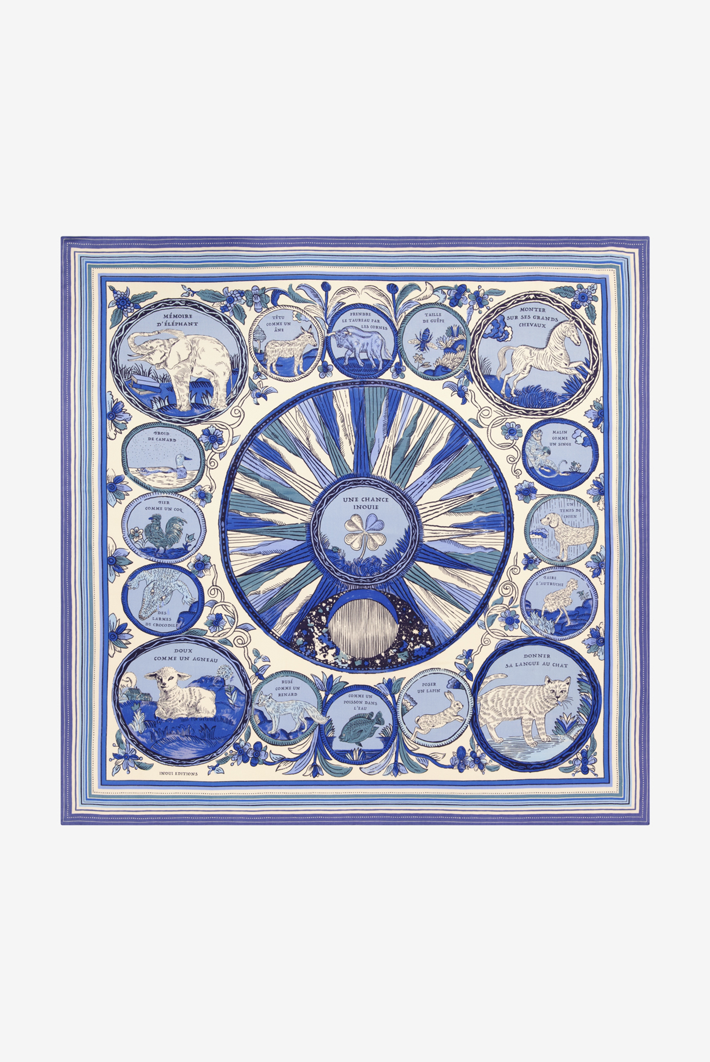 Pañuelo 130 - Chance Inoui - Azul