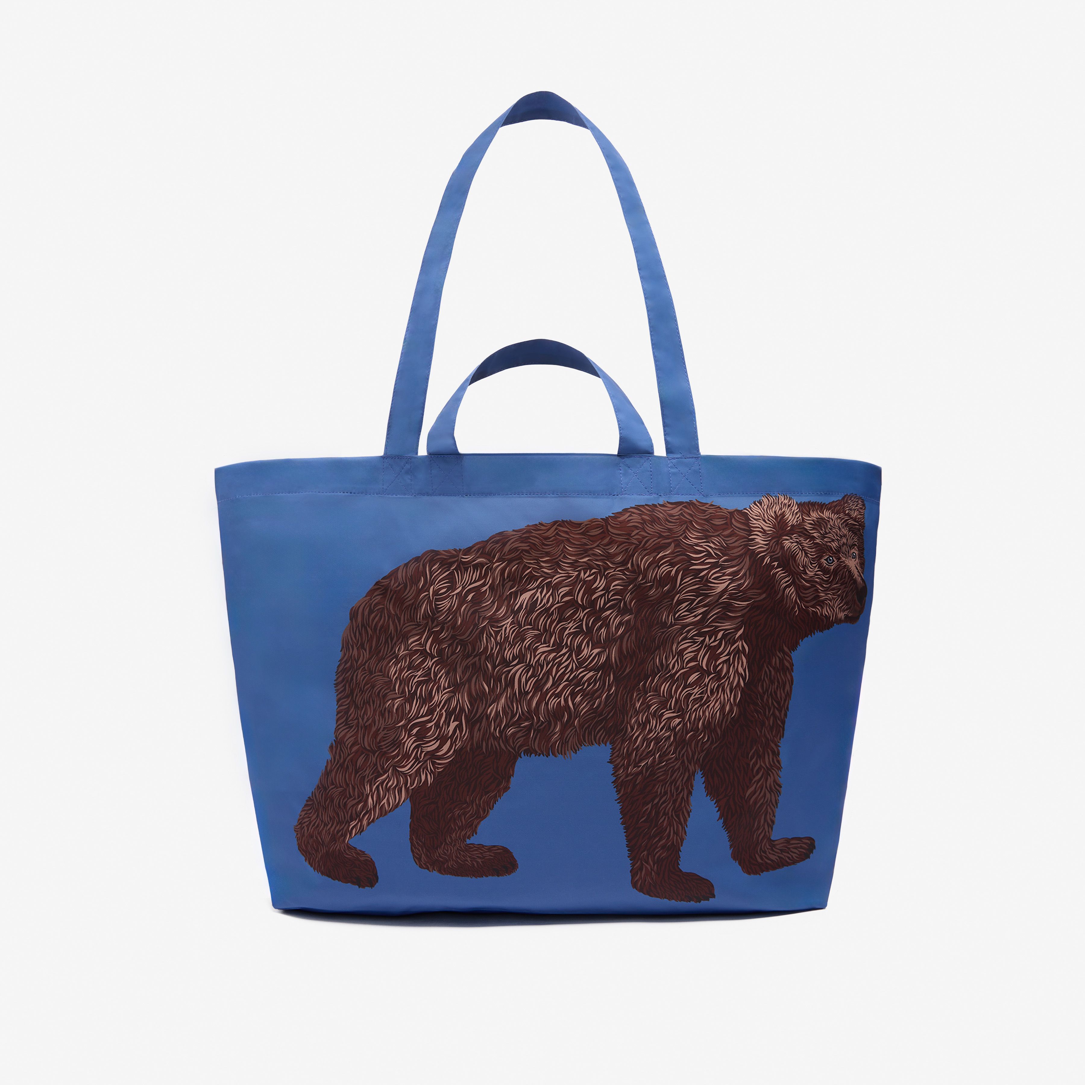 Maxi Shopper Bag - Ours - Blue