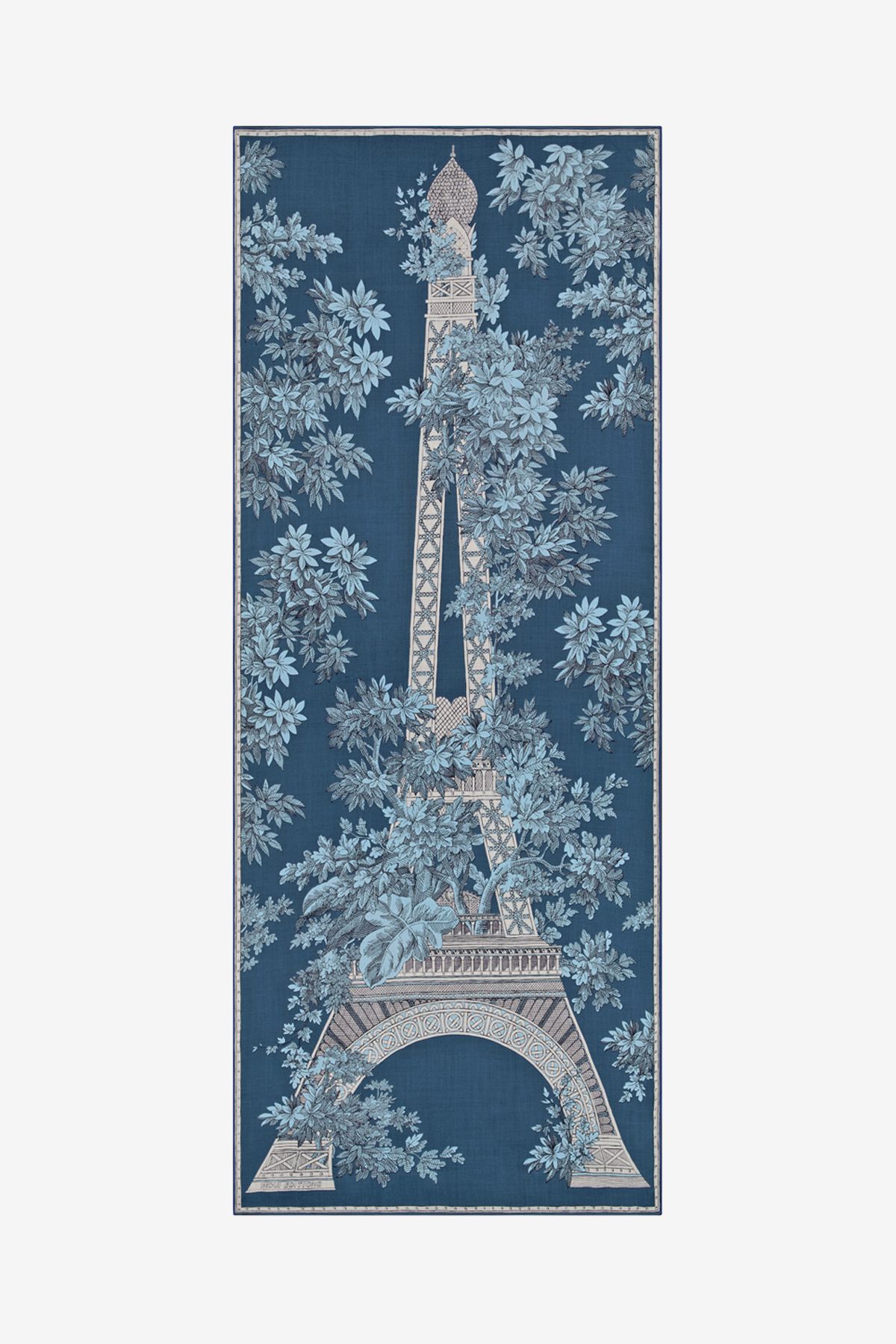 Écharpe 80 - 1889 - Bleu