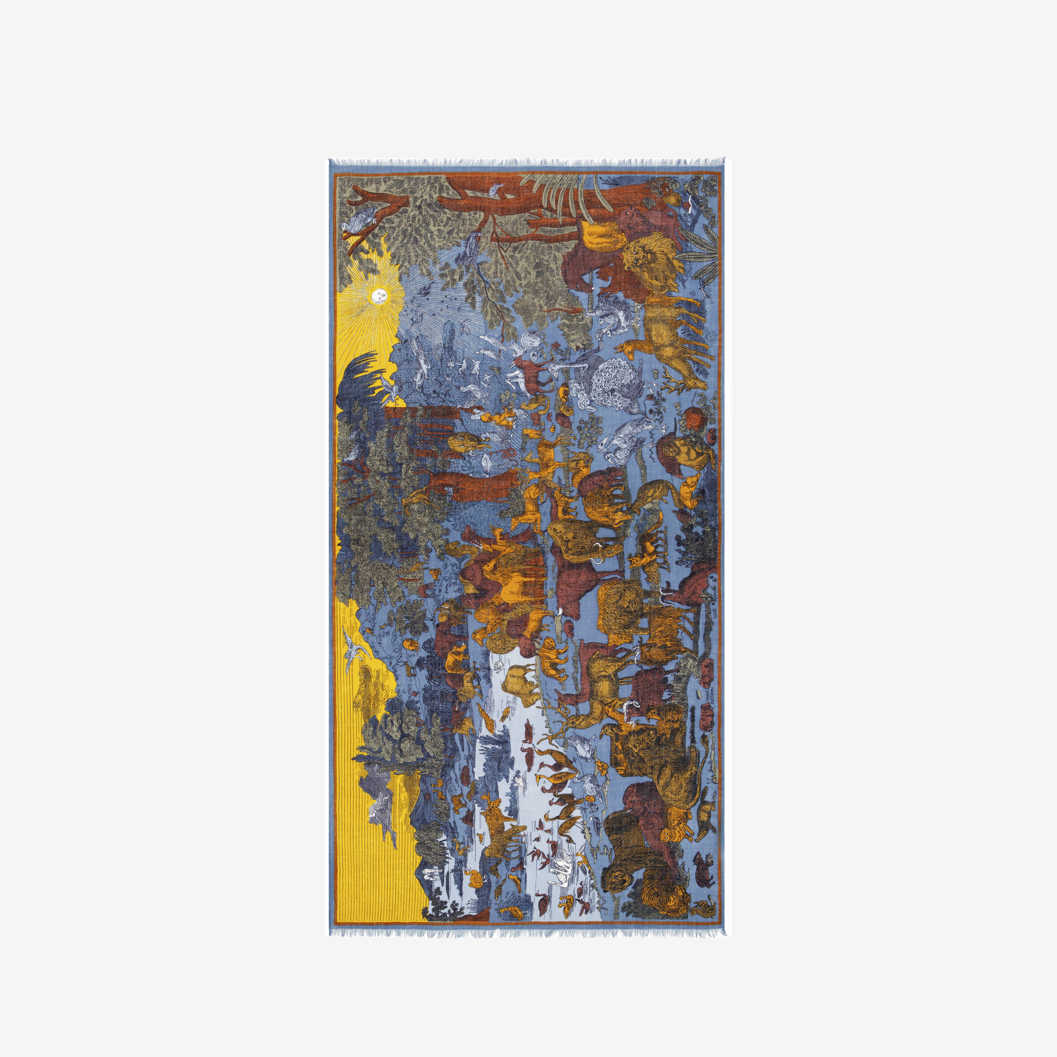 Schal 100 - Reve - Duck Blau
