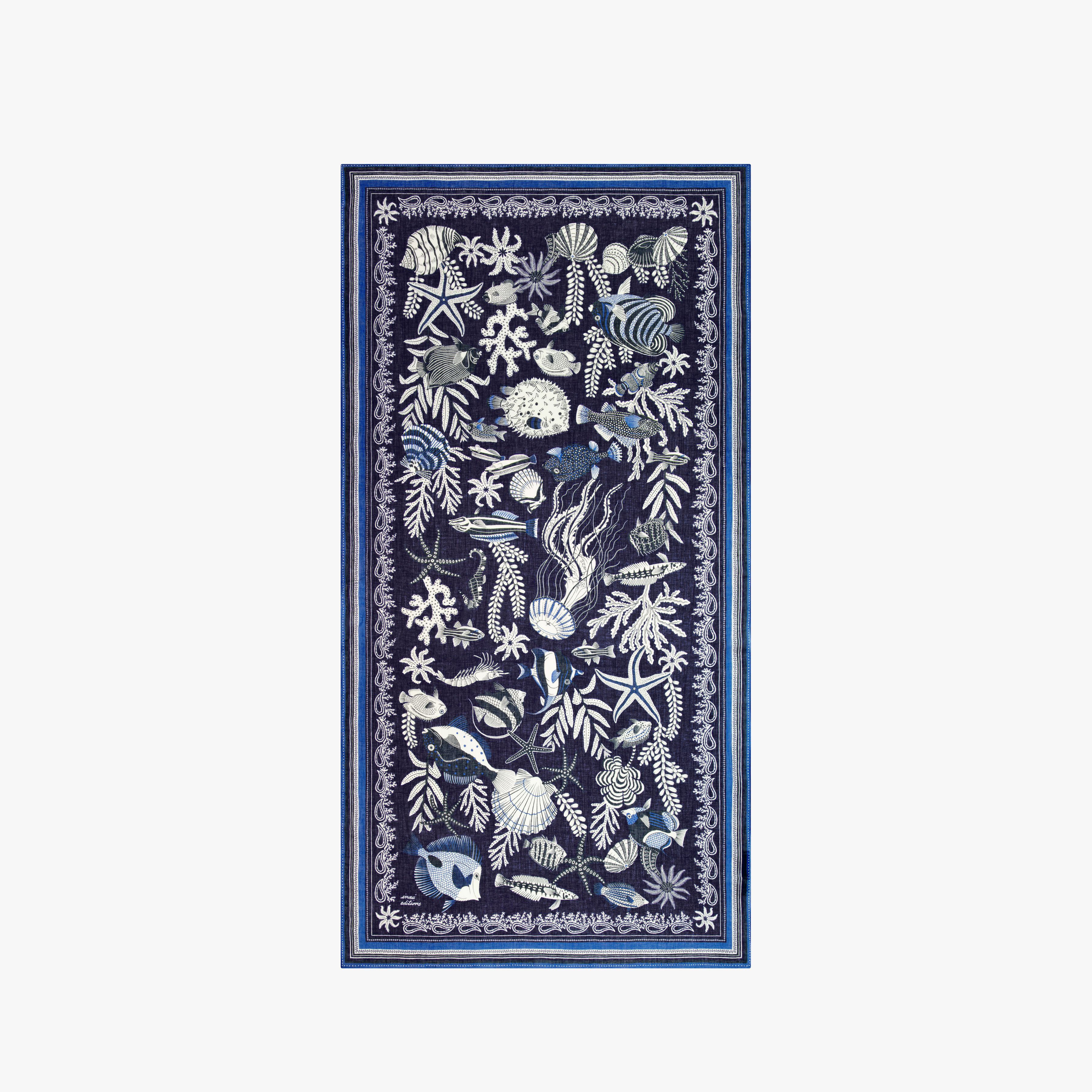 Bufanda 100 - Neptune - Azul Marino
